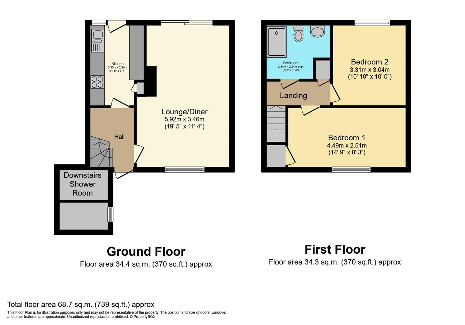 Park Mead, Harlow CM20, 2 bedroom terraced house for sale 61551485