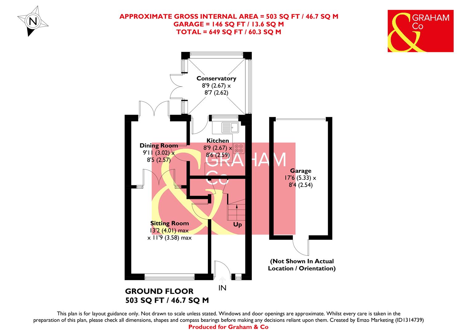 18, Roman Way, Andover floorplan