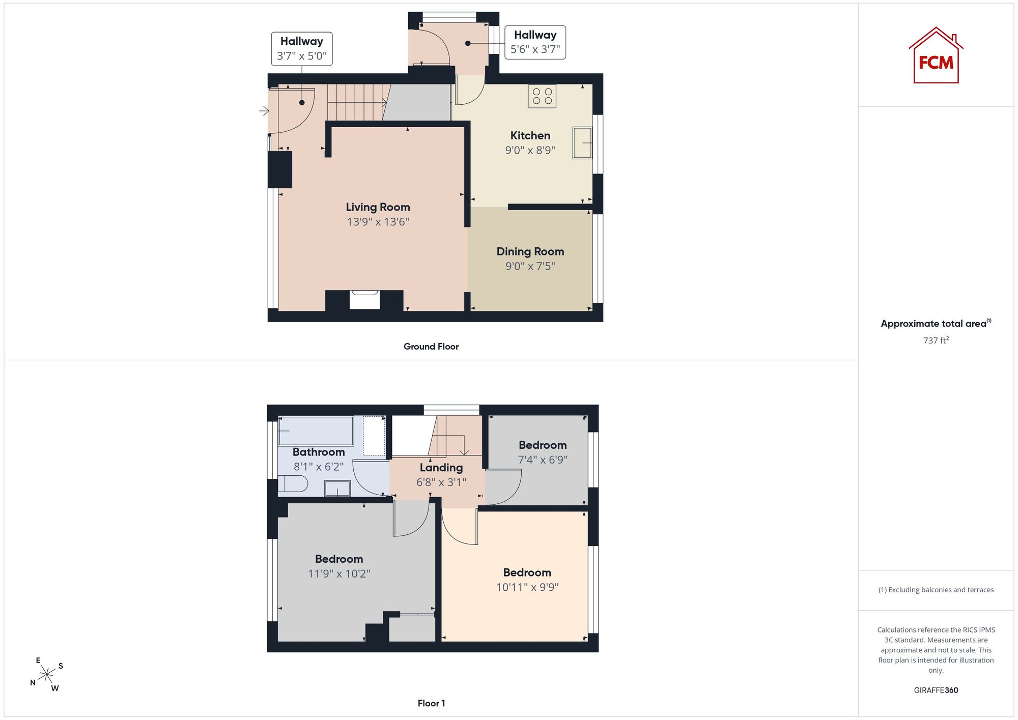 23 Uldale Road, Workington floorplan