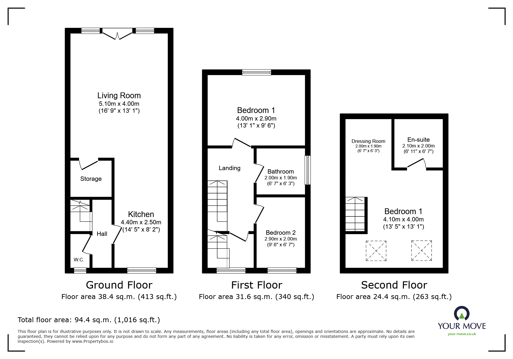 8, Linseed Crescent, Manchester floorplan