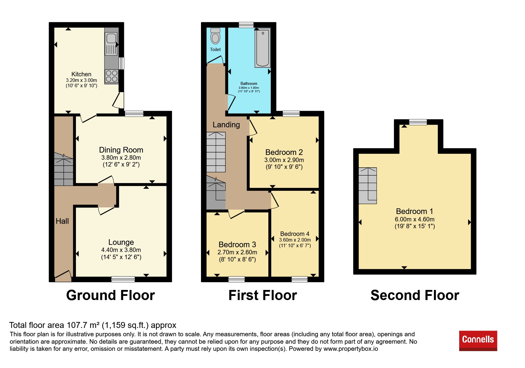 24, Cowper Street, Luton floorplan