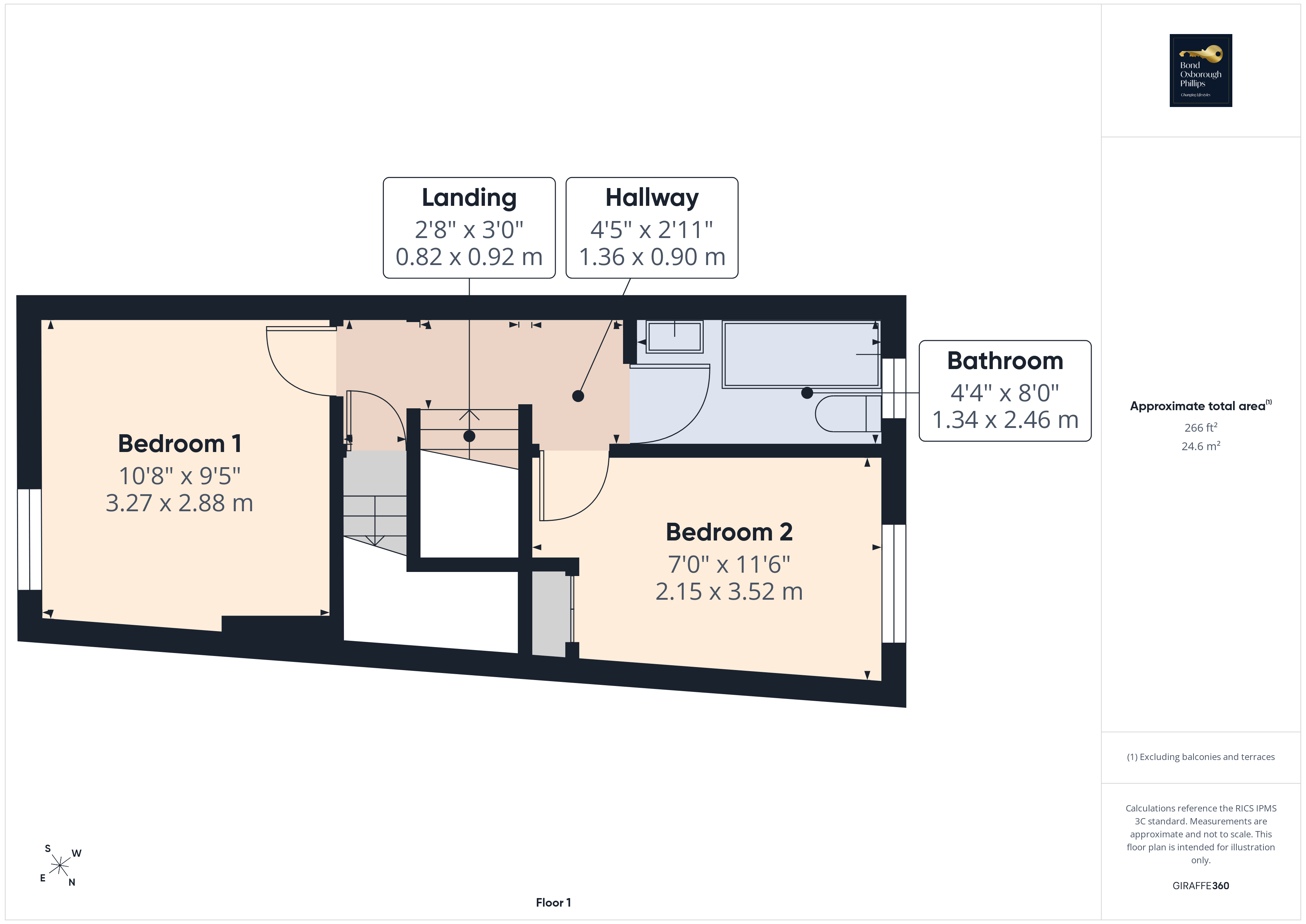 14, Barton Street, Devon floorplan