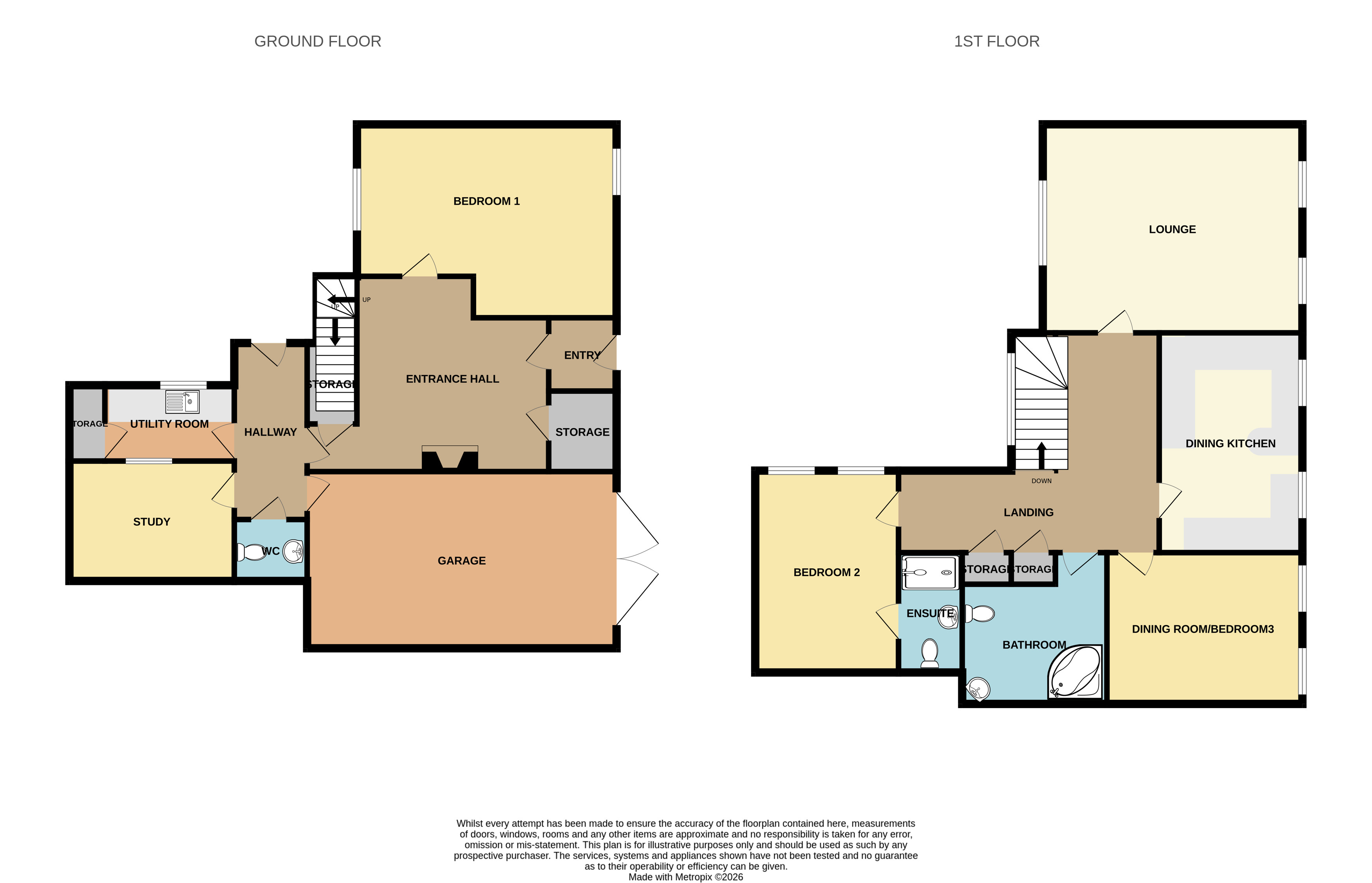 1, Harbour Place , Banff  floorplan