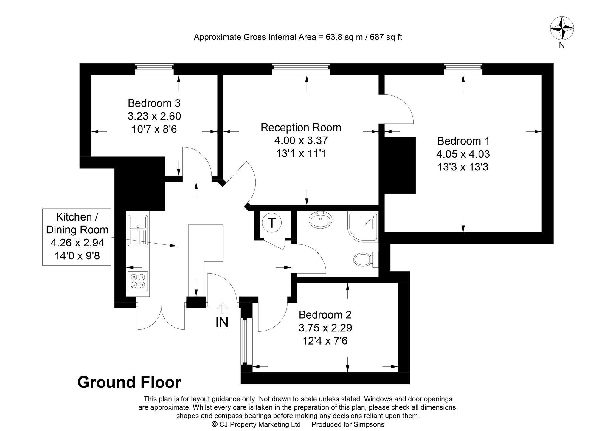 6 Crown Mews, Abingdon floorplan