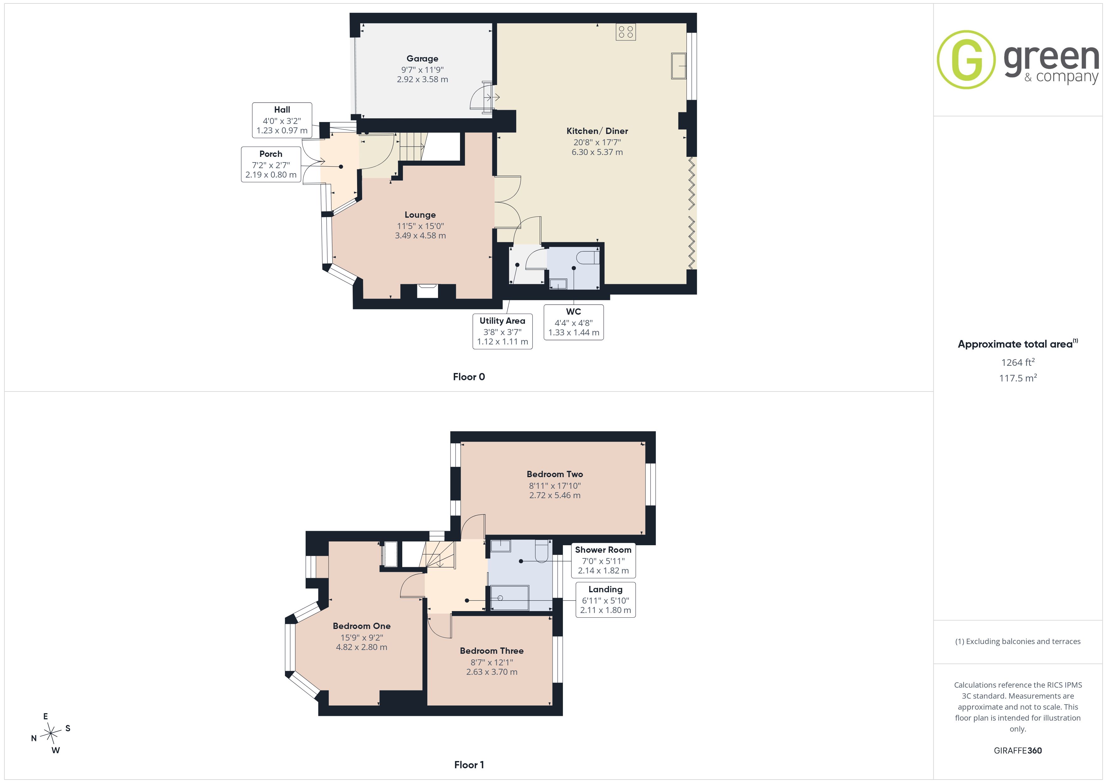 324, Chester Road, Solihull floorplan