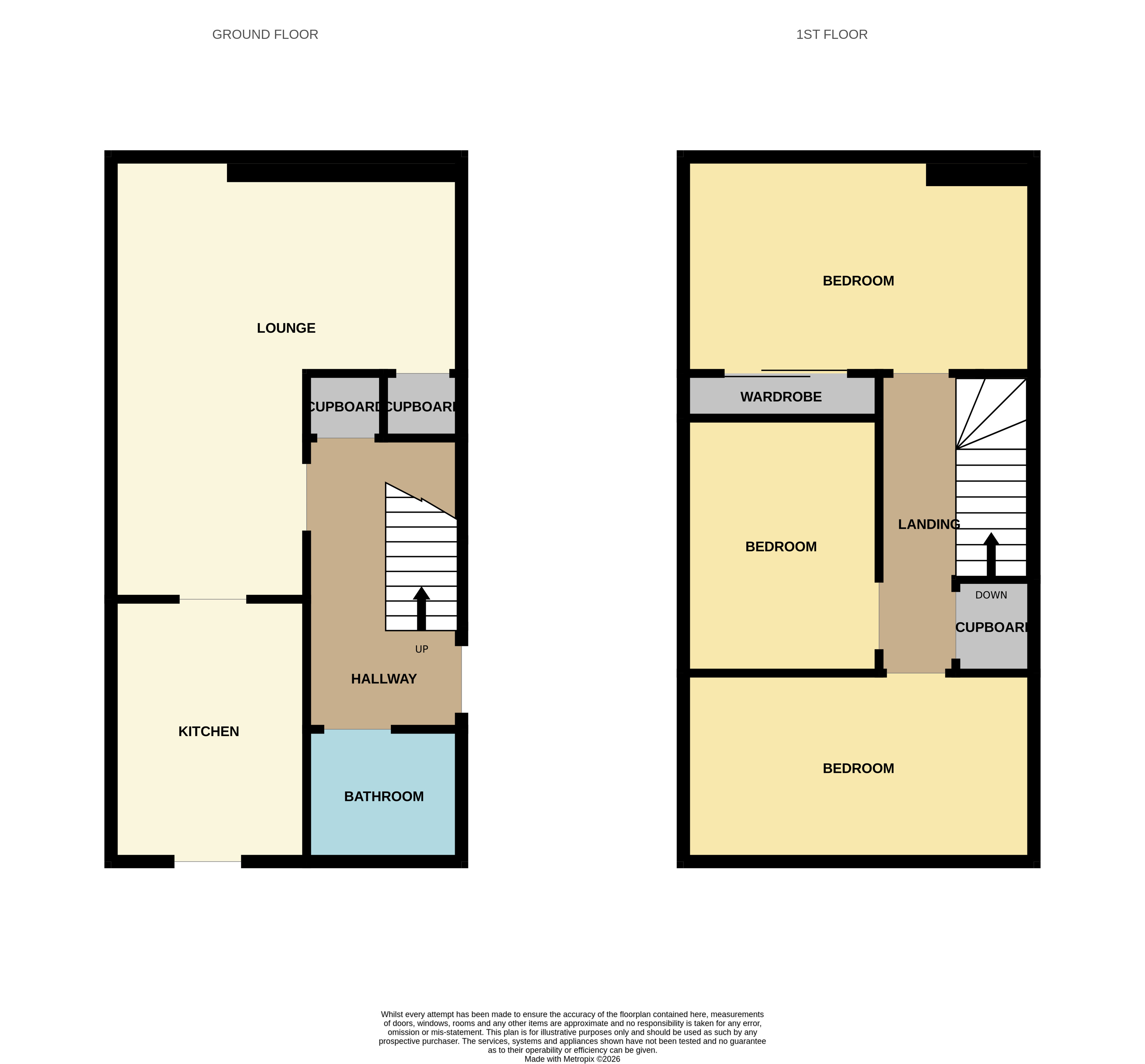 46, Mercury Terrace, St Cyrus floorplan