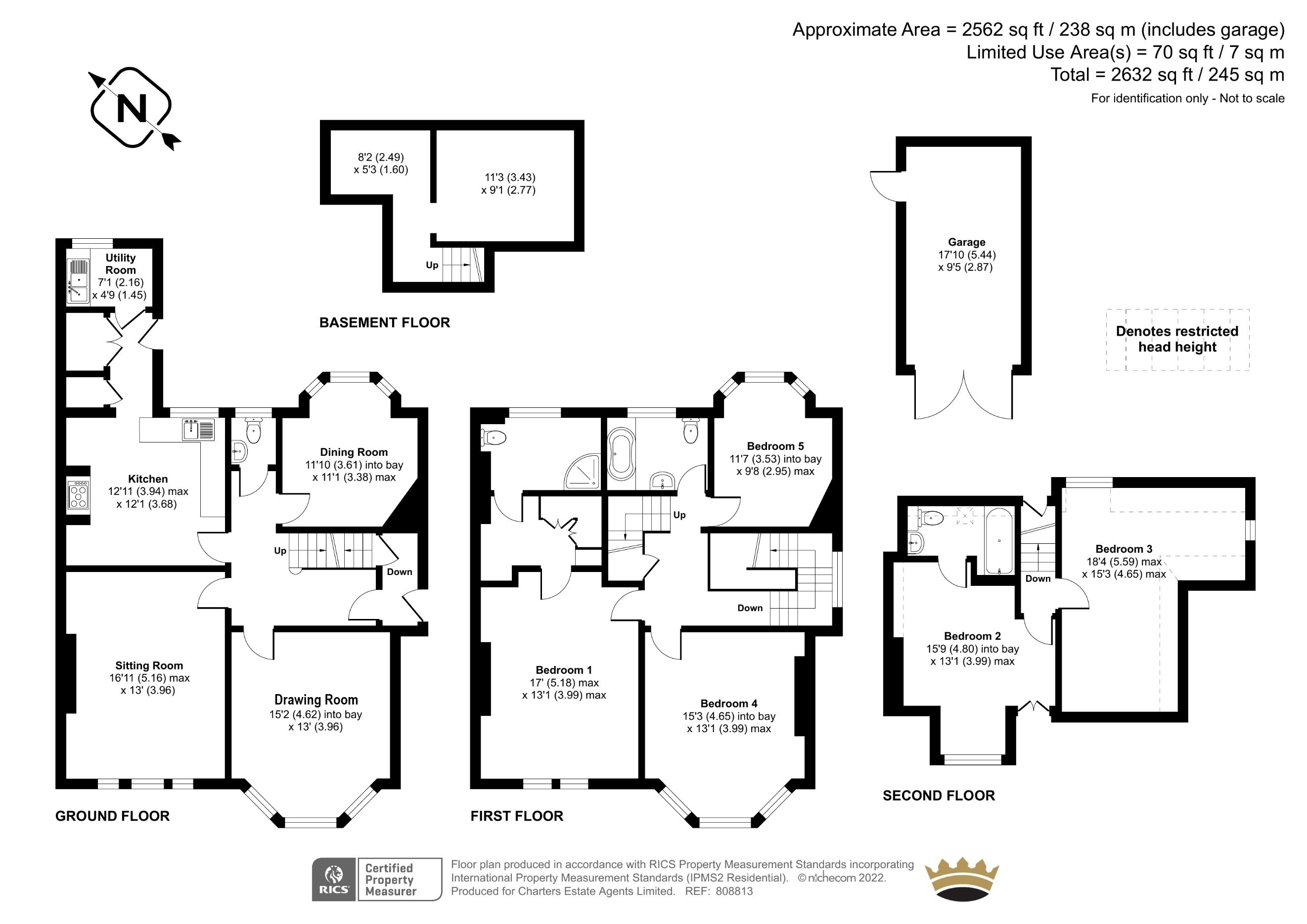 125, Hill Lane, Southampton floorplan