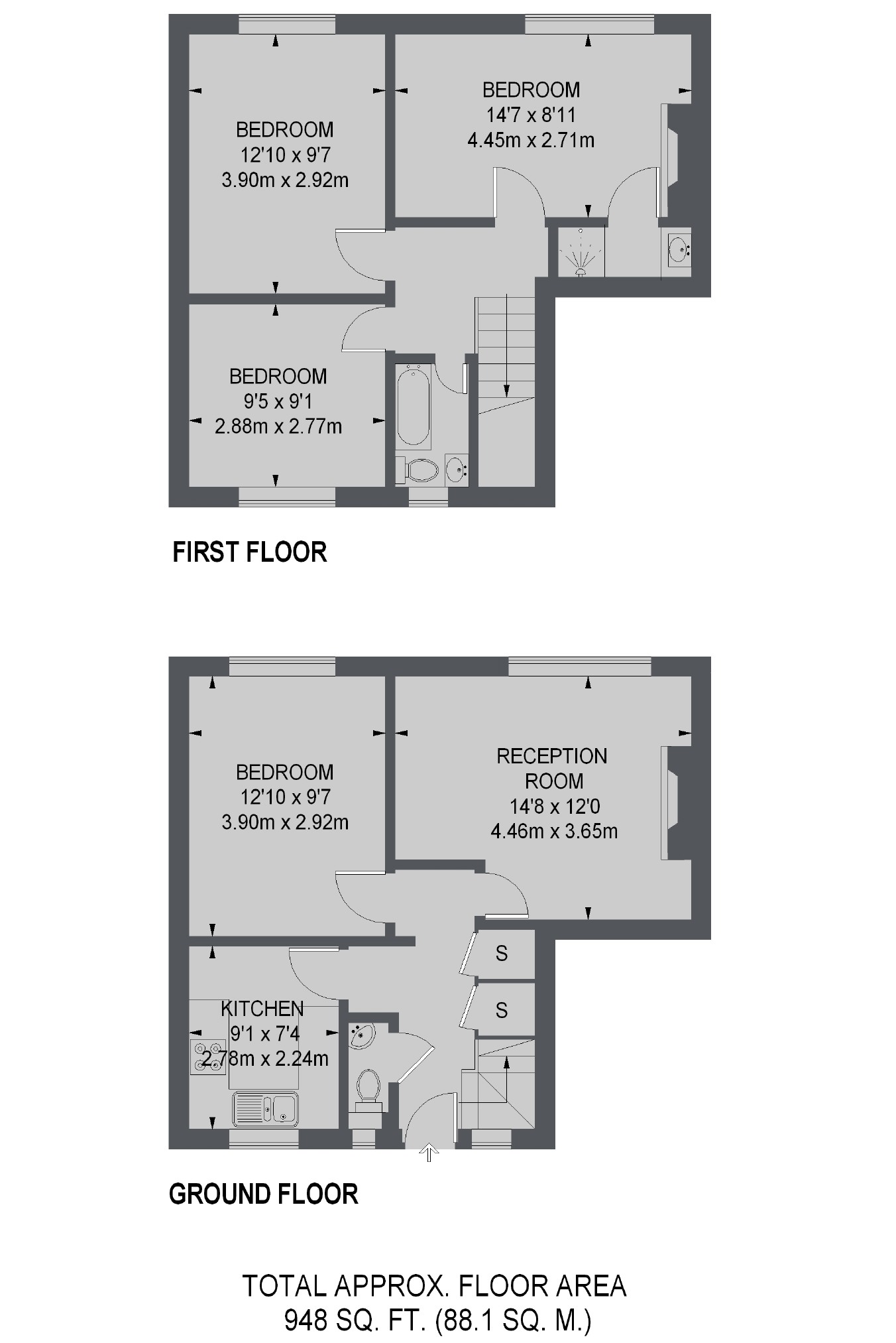 Carnwath Road, London floorplan