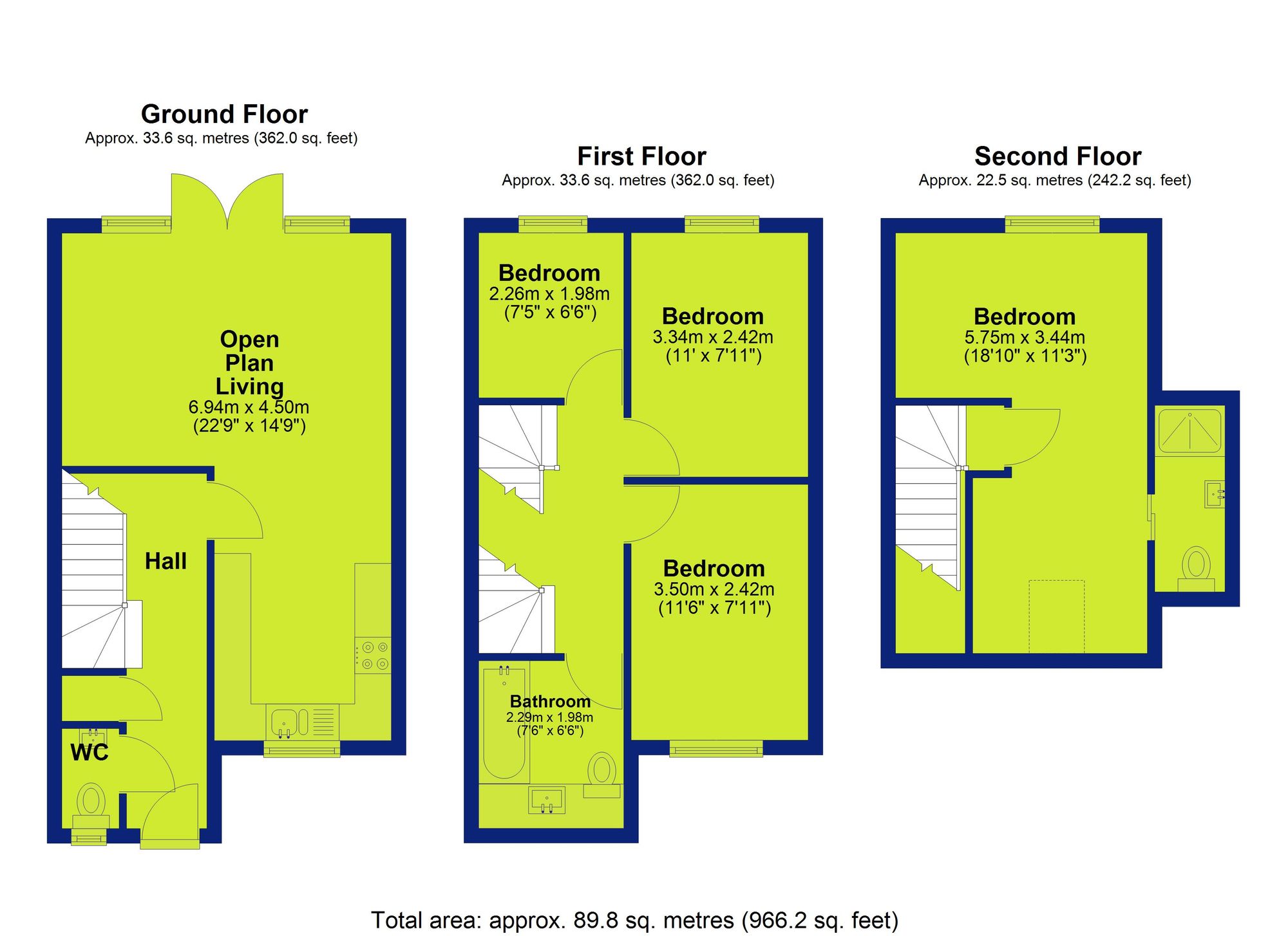 3 Twist Mill Close, Nottingham floorplan