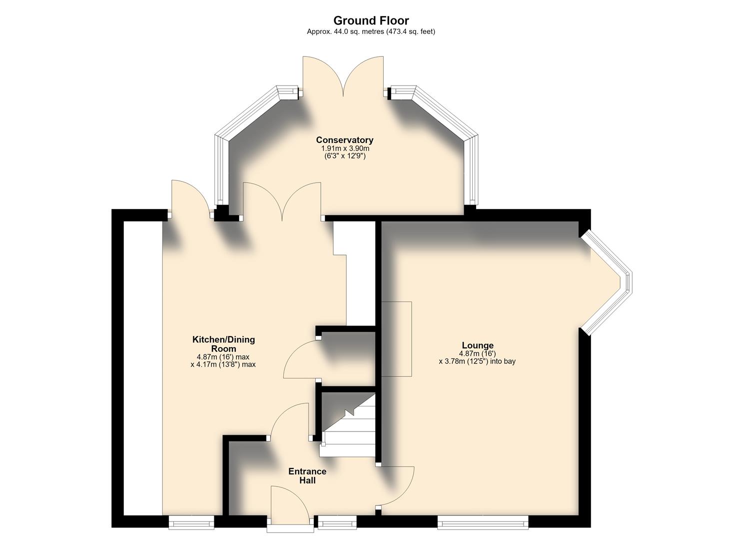 6, Congreve Gardens, Plymouth floorplan