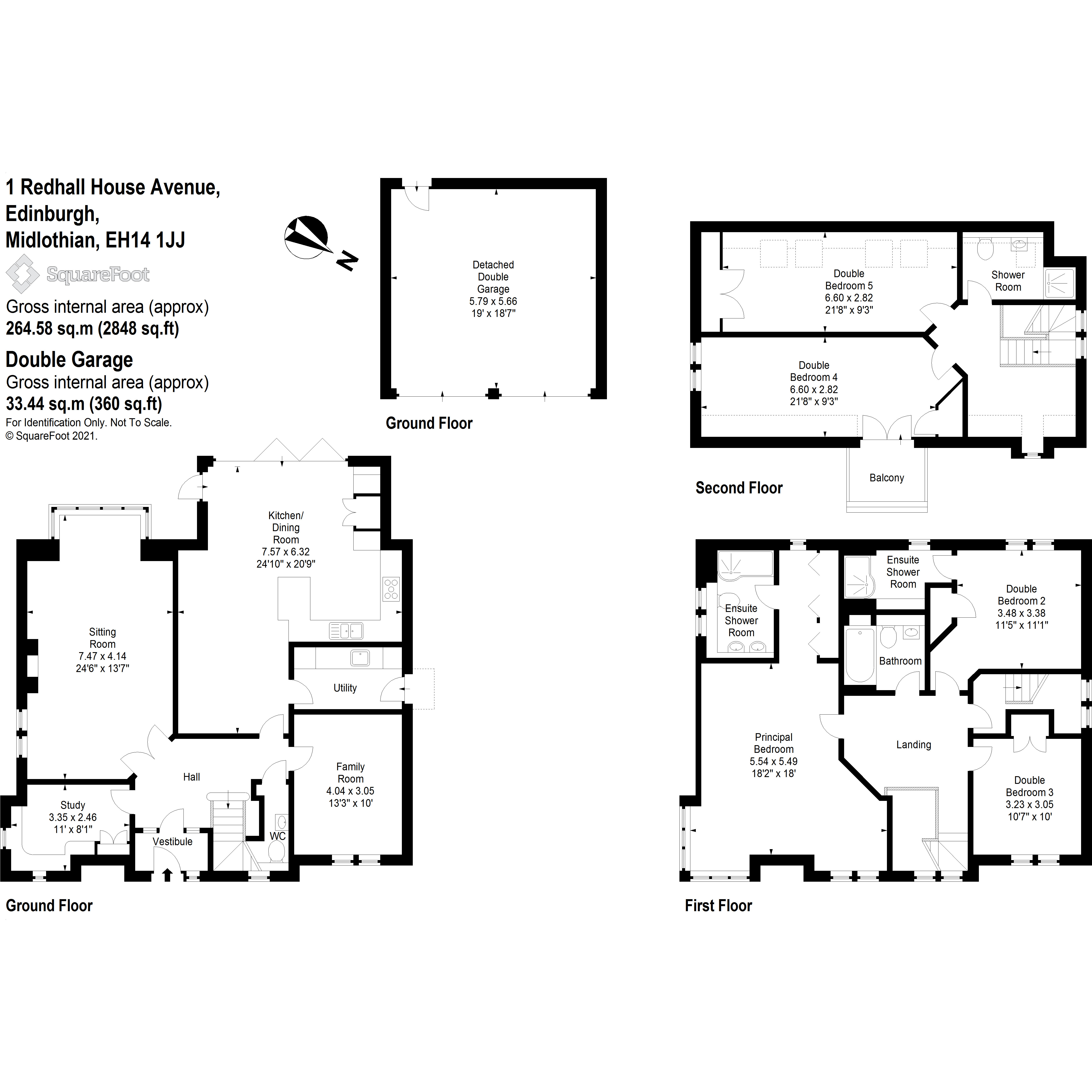 1 Redhall House Avenue, Edinburgh EH14, 5 bedroom detached house for