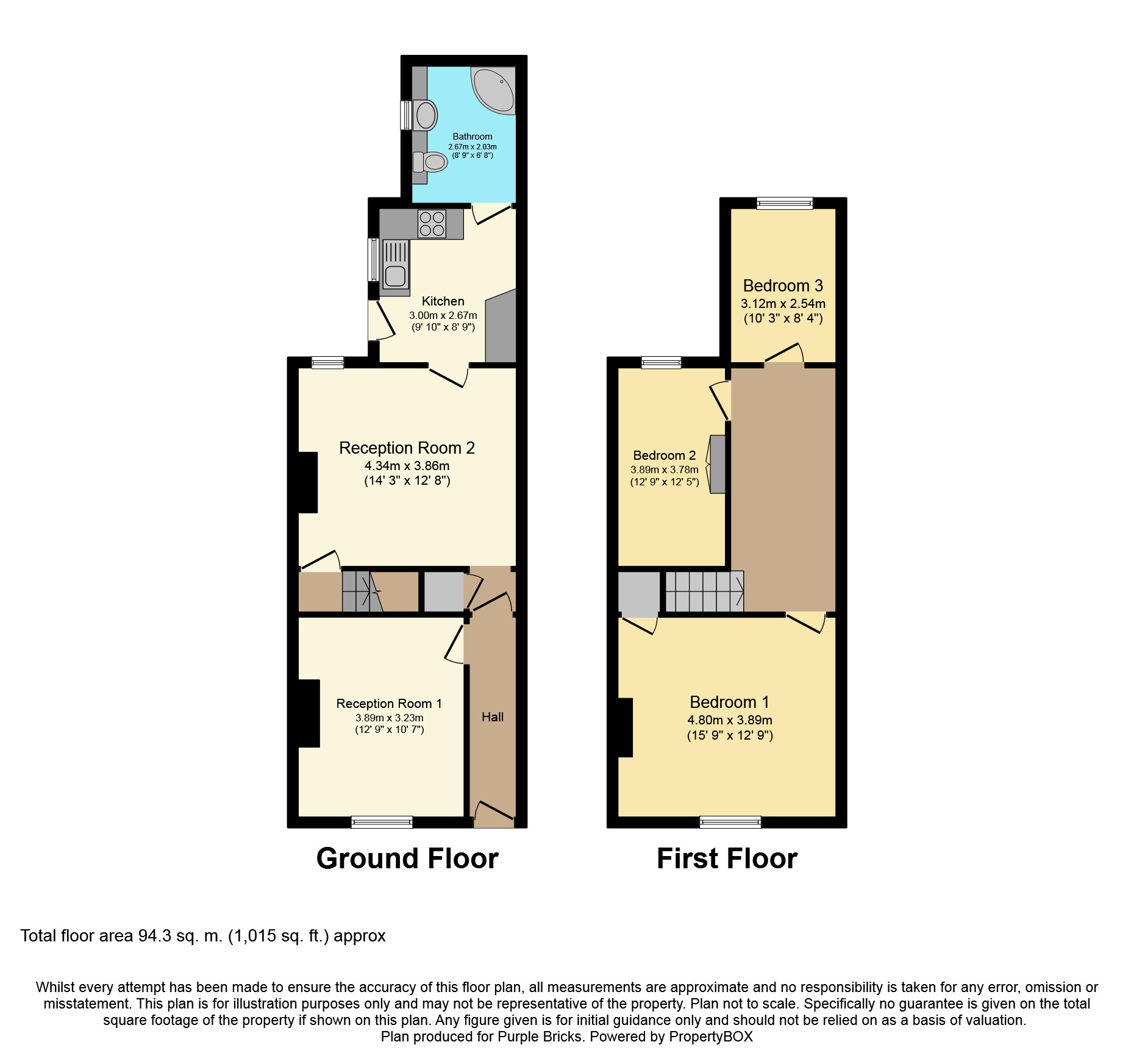 3 bed terraced house for sale in Silver Street, Whitwick LE67 - Zoopla