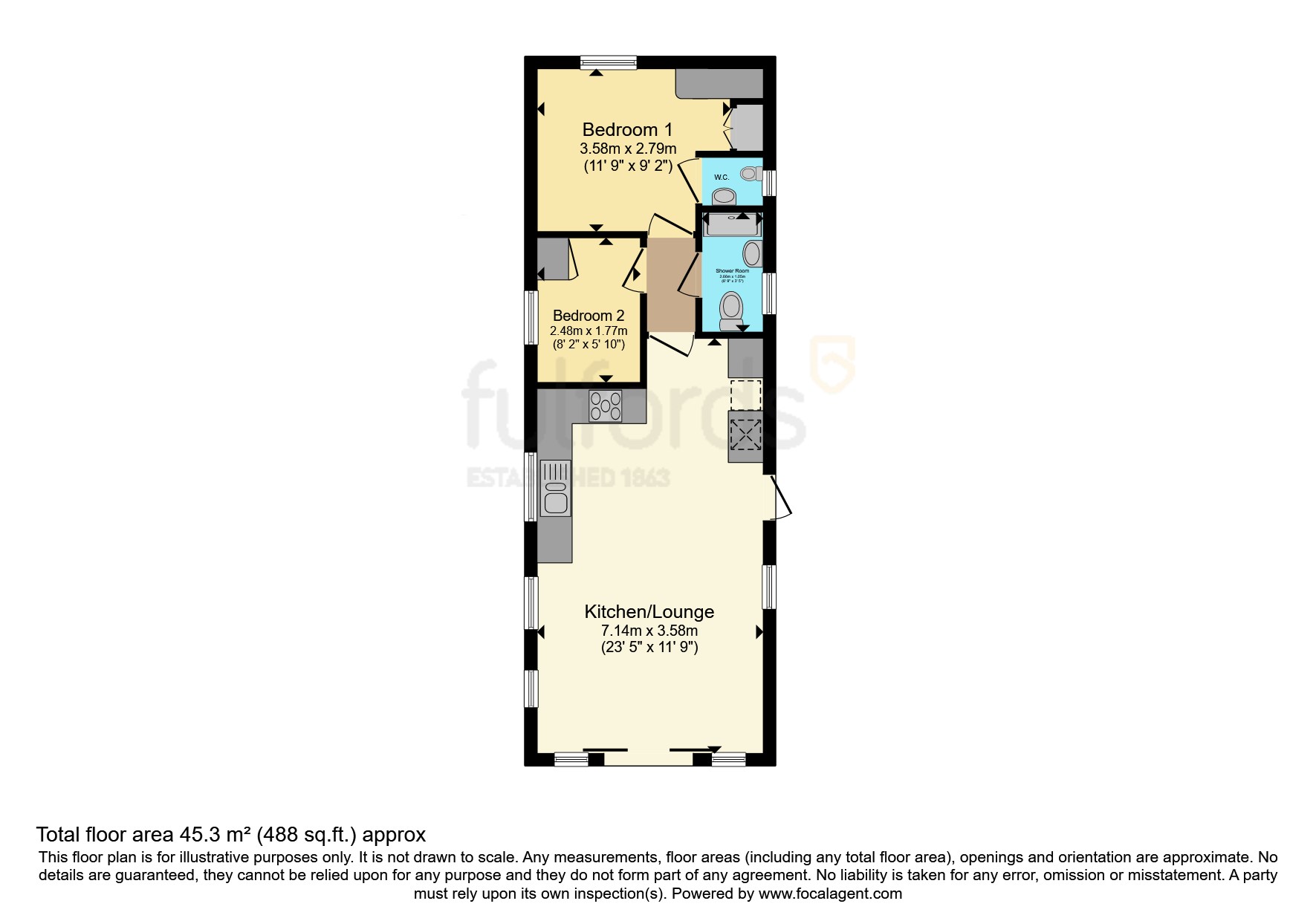 29 Bluewater Holiday Park,, Mount Pleasant Road, Dawlish floorplan