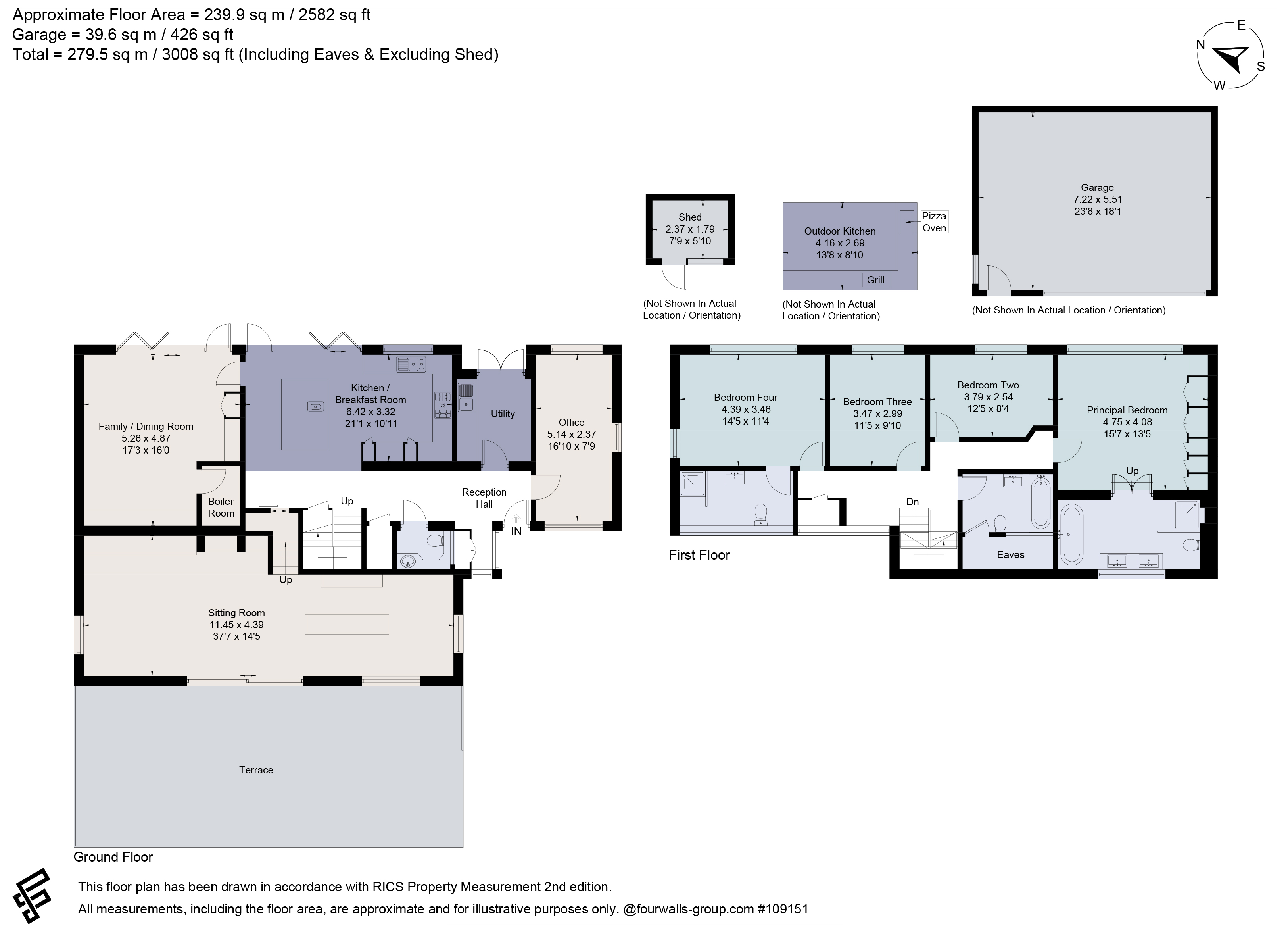 The Middle House, 2, Greenacres Lane, High Wycombe floorplan