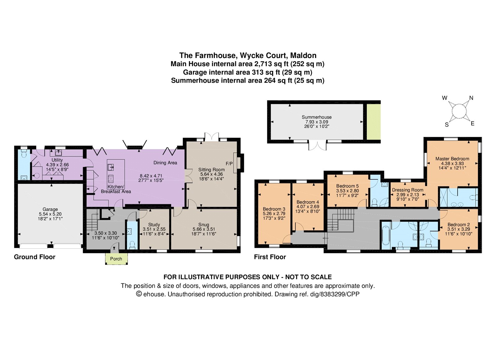 5 Bedrooms Detached house for sale in Wycke Court, Maldon, Essex CM9