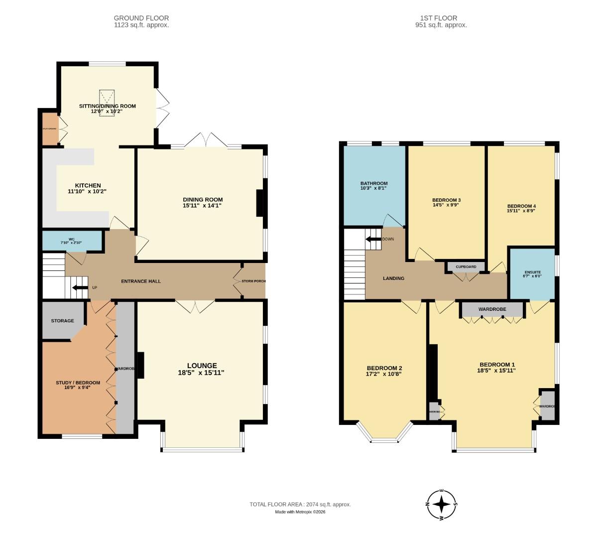 70, Quorn Gardens, Leigh-On-Sea floorplan
