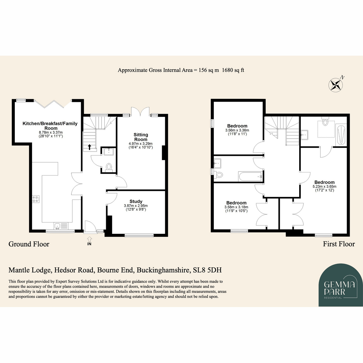 Mantle Lodge, Hedsor Road, Bourne End floorplan