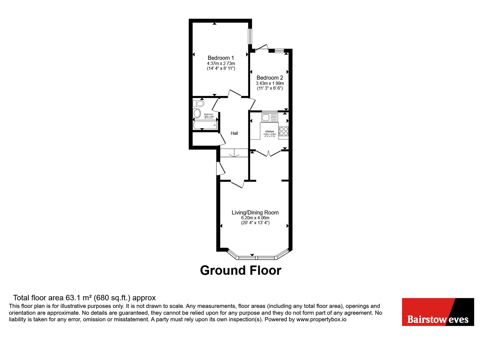 Quested Road, Kent floorplan