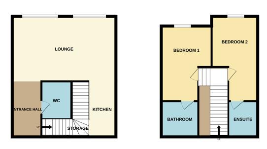 Apt 730, Sky Gardens, Manchester floorplan