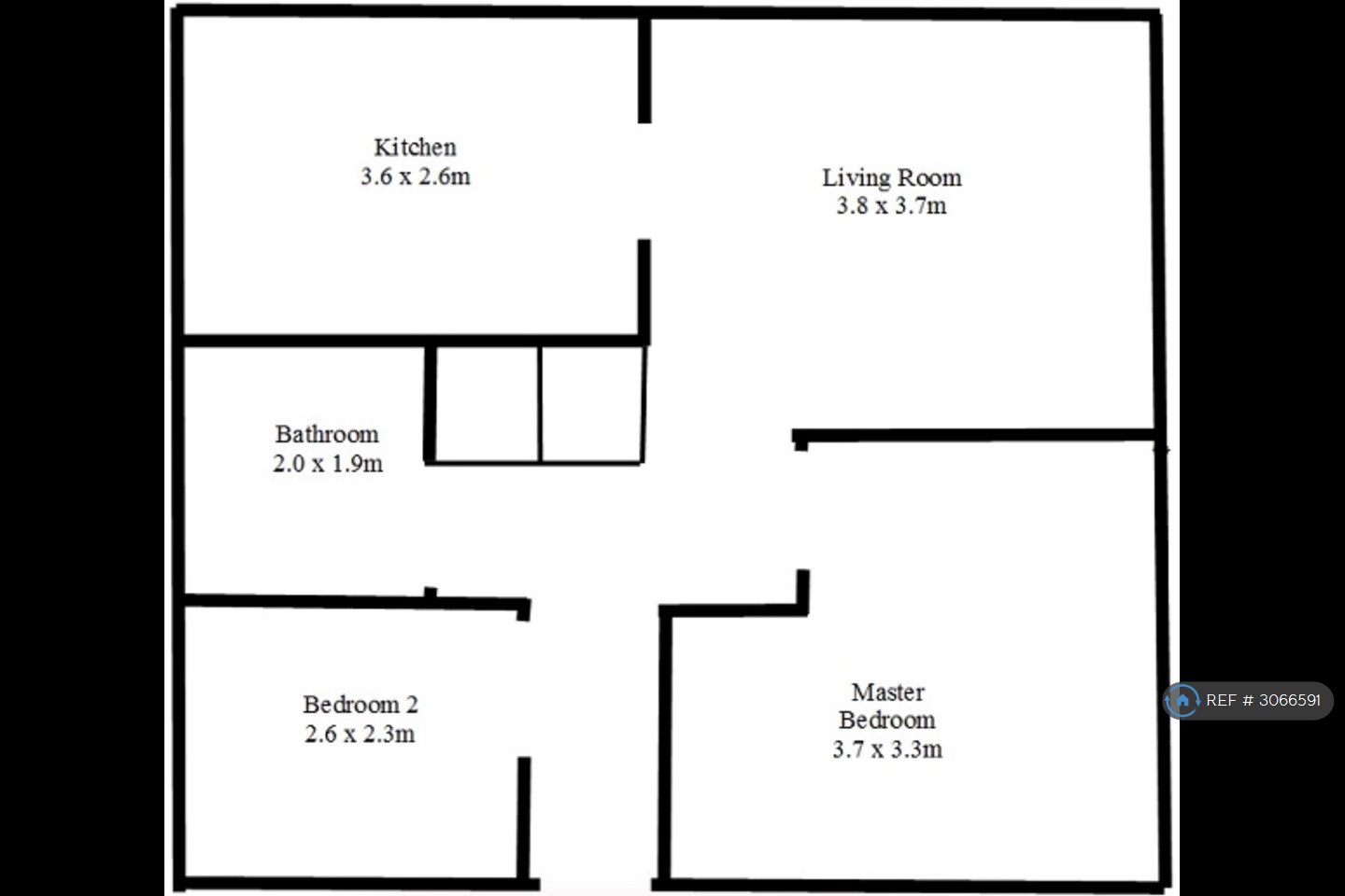 Flat, Palace Court Durngate Street, Dorchester floorplan