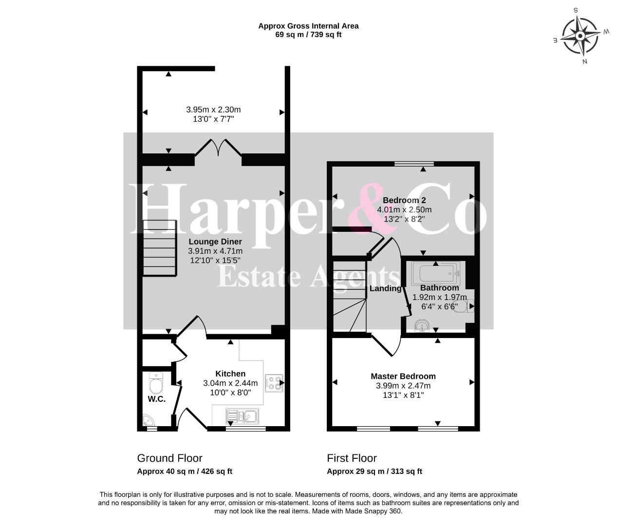 56, Faraday Drive, Stockton-On-Tees floorplan