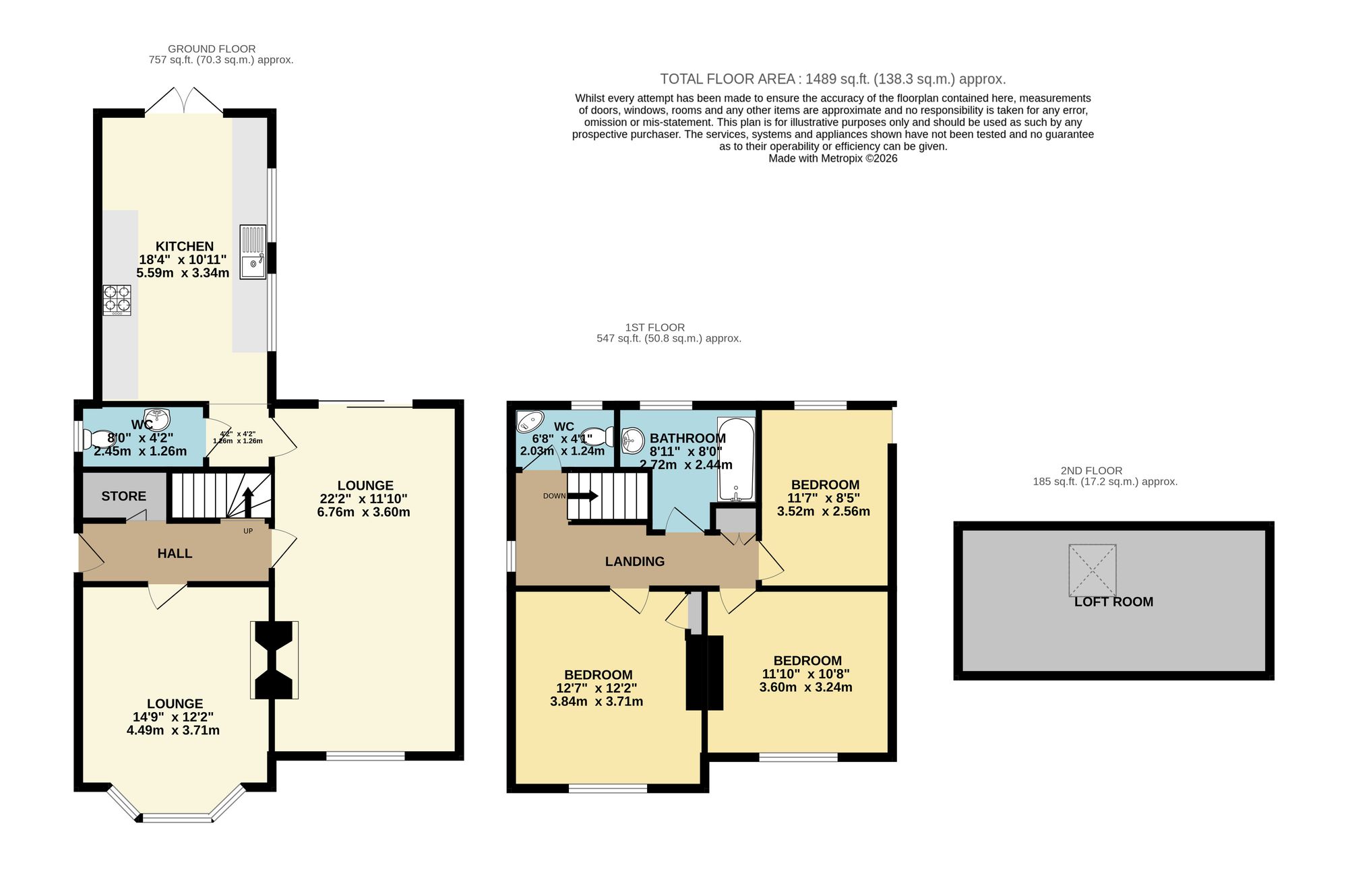 387 Scalby Road, Scarborough floorplan