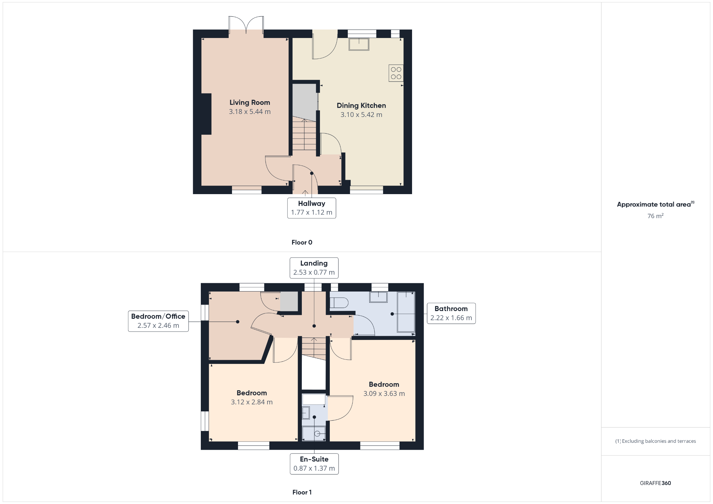 7 Ringers Close, Gloucester floorplan