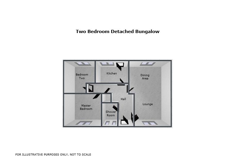 2 Bedrooms Detached bungalow for sale in Main Road, Little, Haywood, Stafford ST18