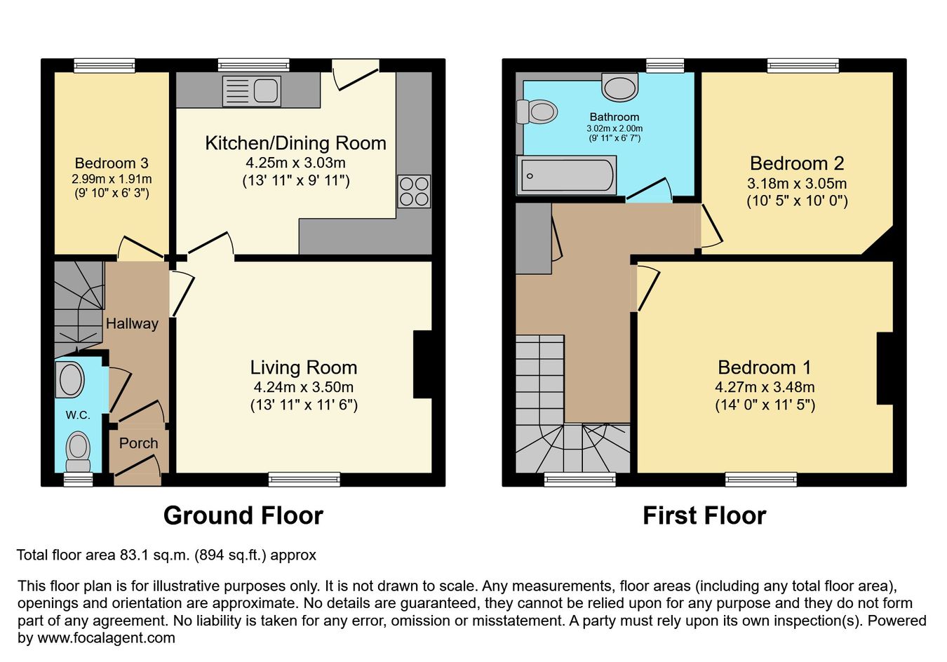 81, Mayeswood Road, London floorplan