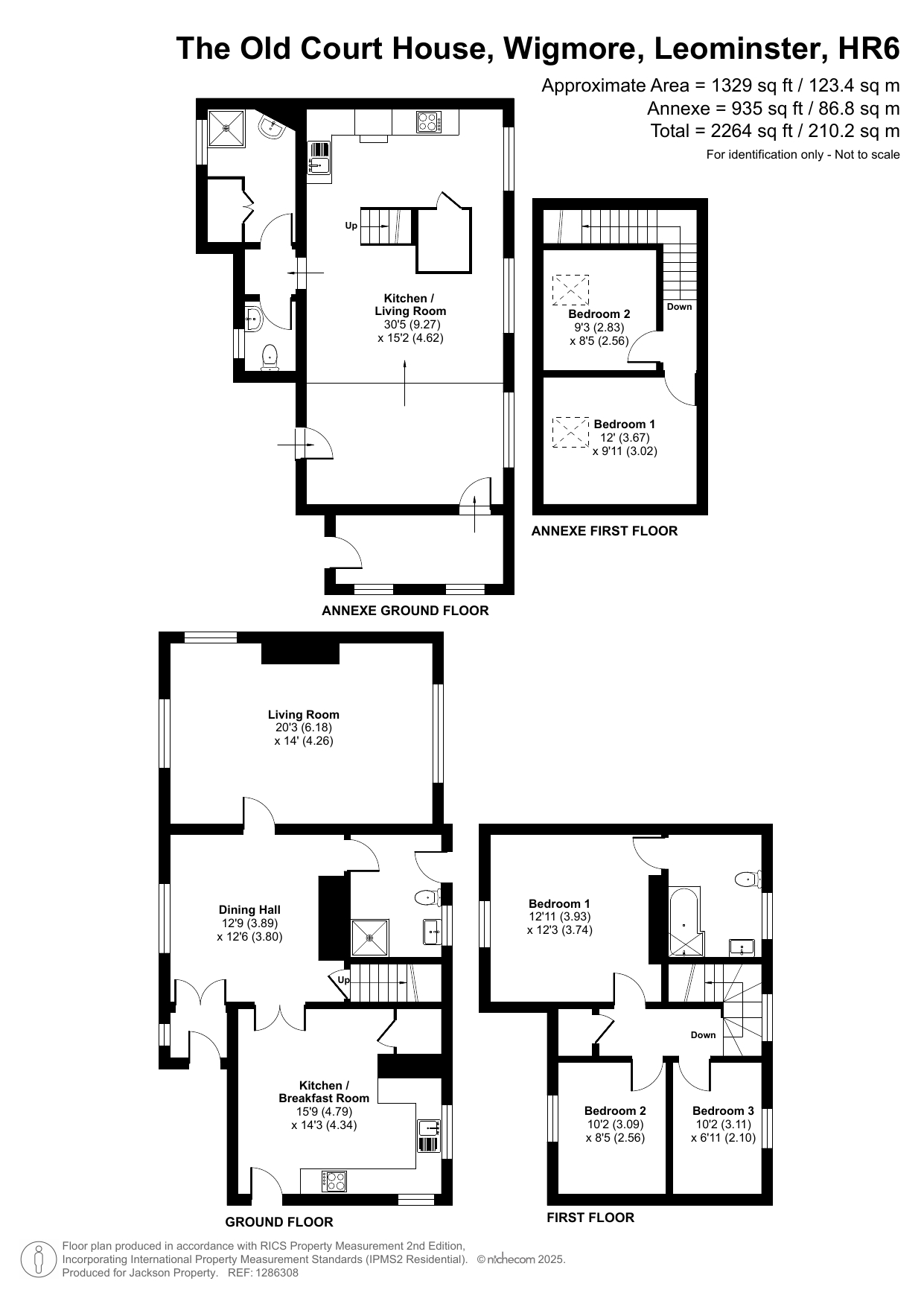 The Old Court House, Leominster floorplan
