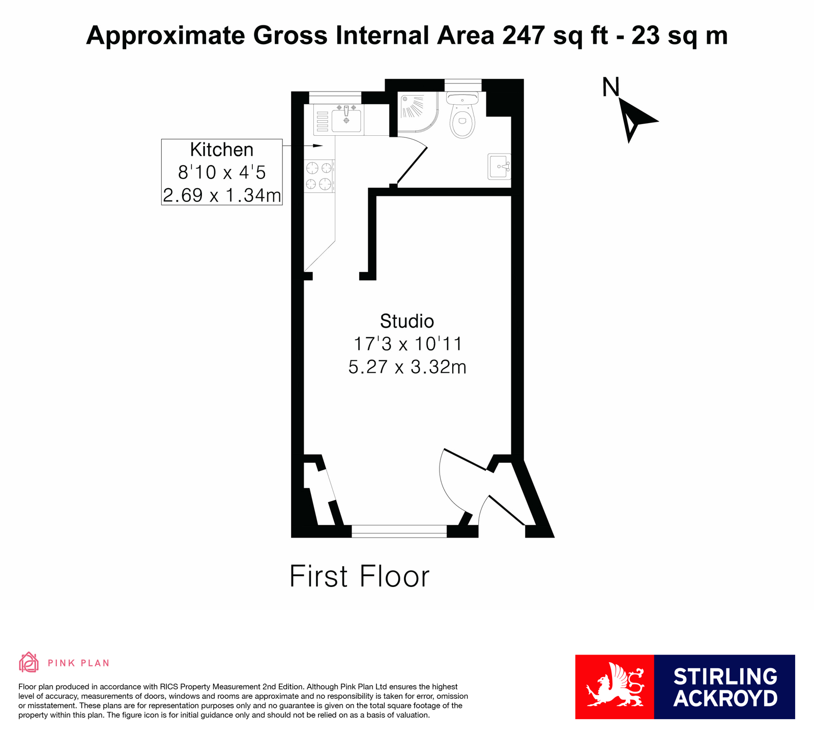 55, Tudor Close, London floorplan