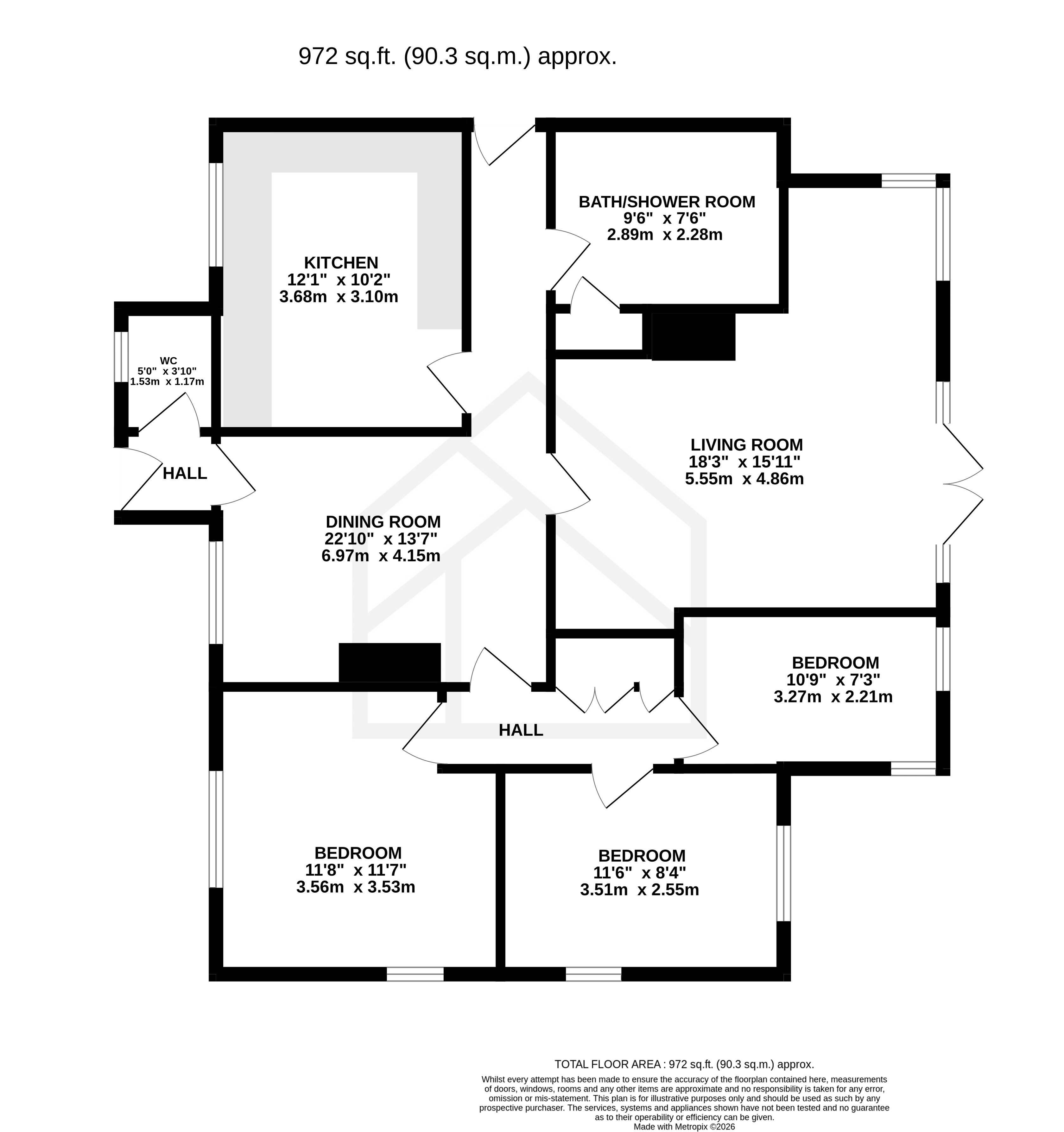 36, Keyhaven Road, Milford-on-Sea floorplan