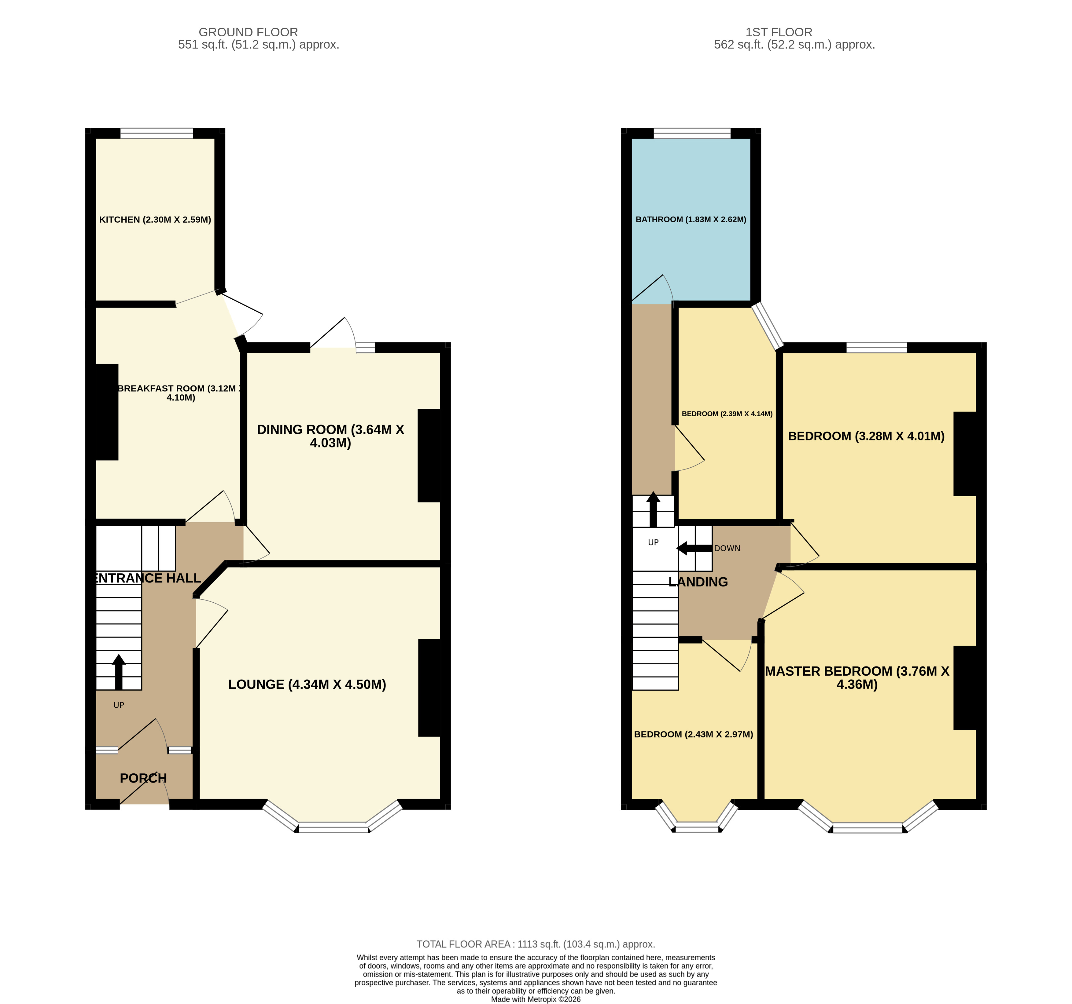 9, Kitchener Drive, Merseyside floorplan