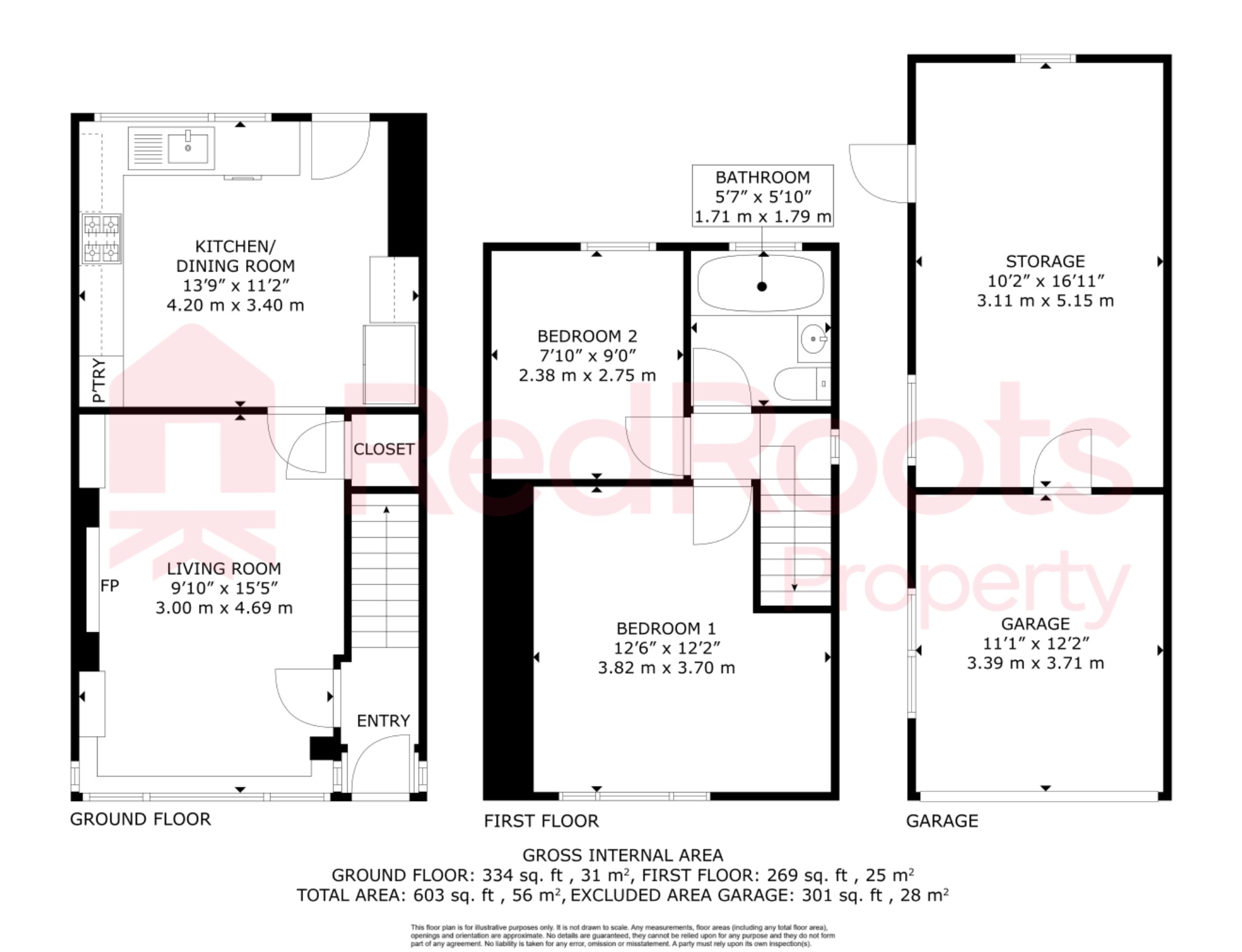 25 Crompton Avenue, Doncaster, South Yorkshire floorplan