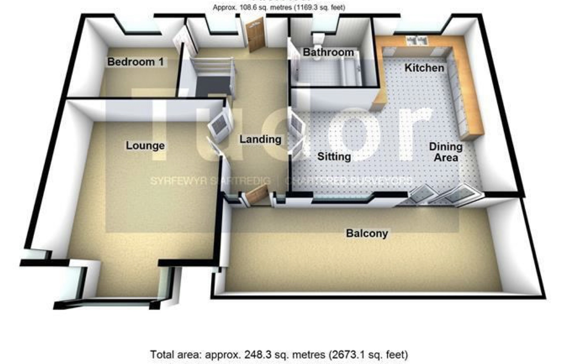 10 Erwenni, Ala Road, Pwllheli floorplan