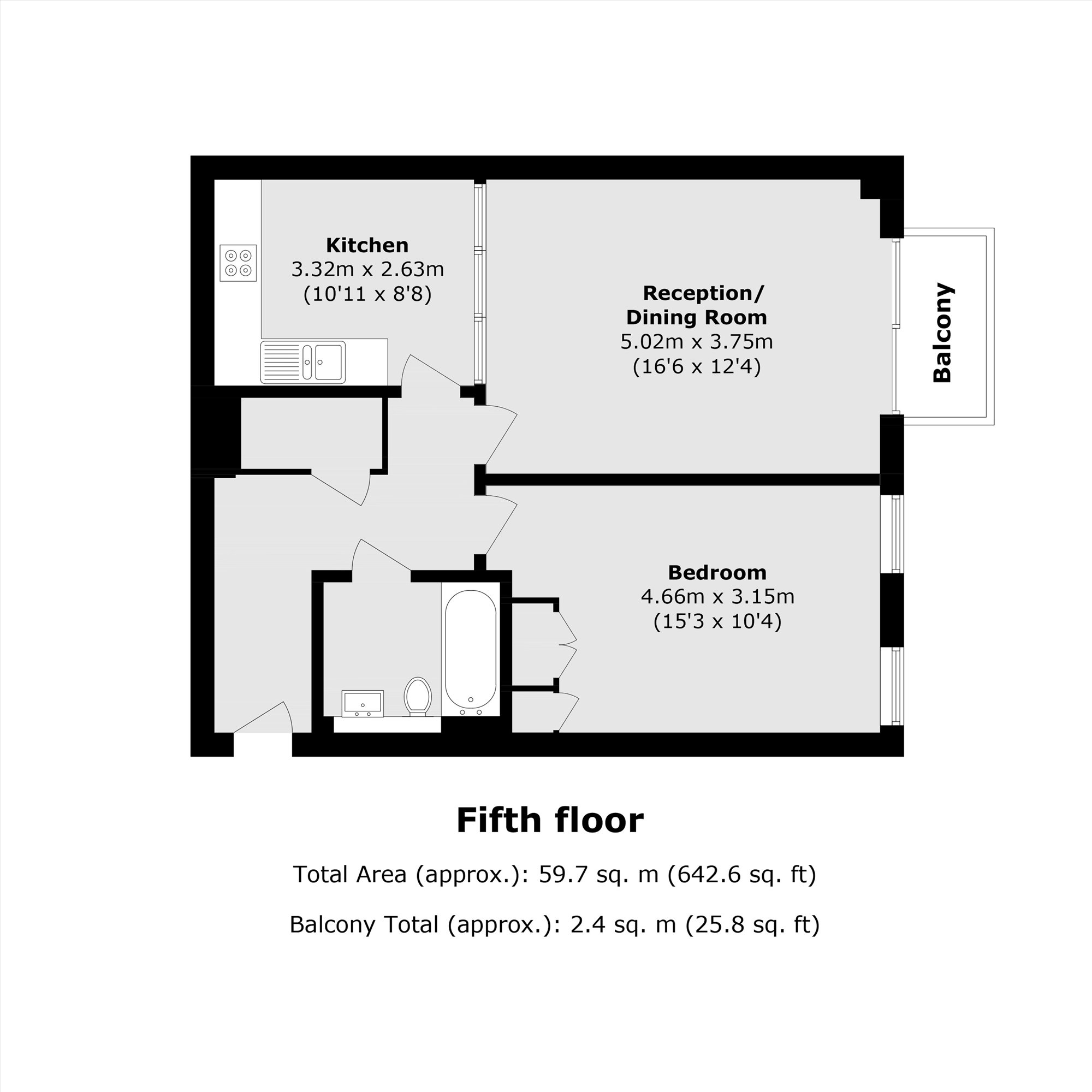 Apartment 57, Ridley House, 35, Monck Street, London floorplan