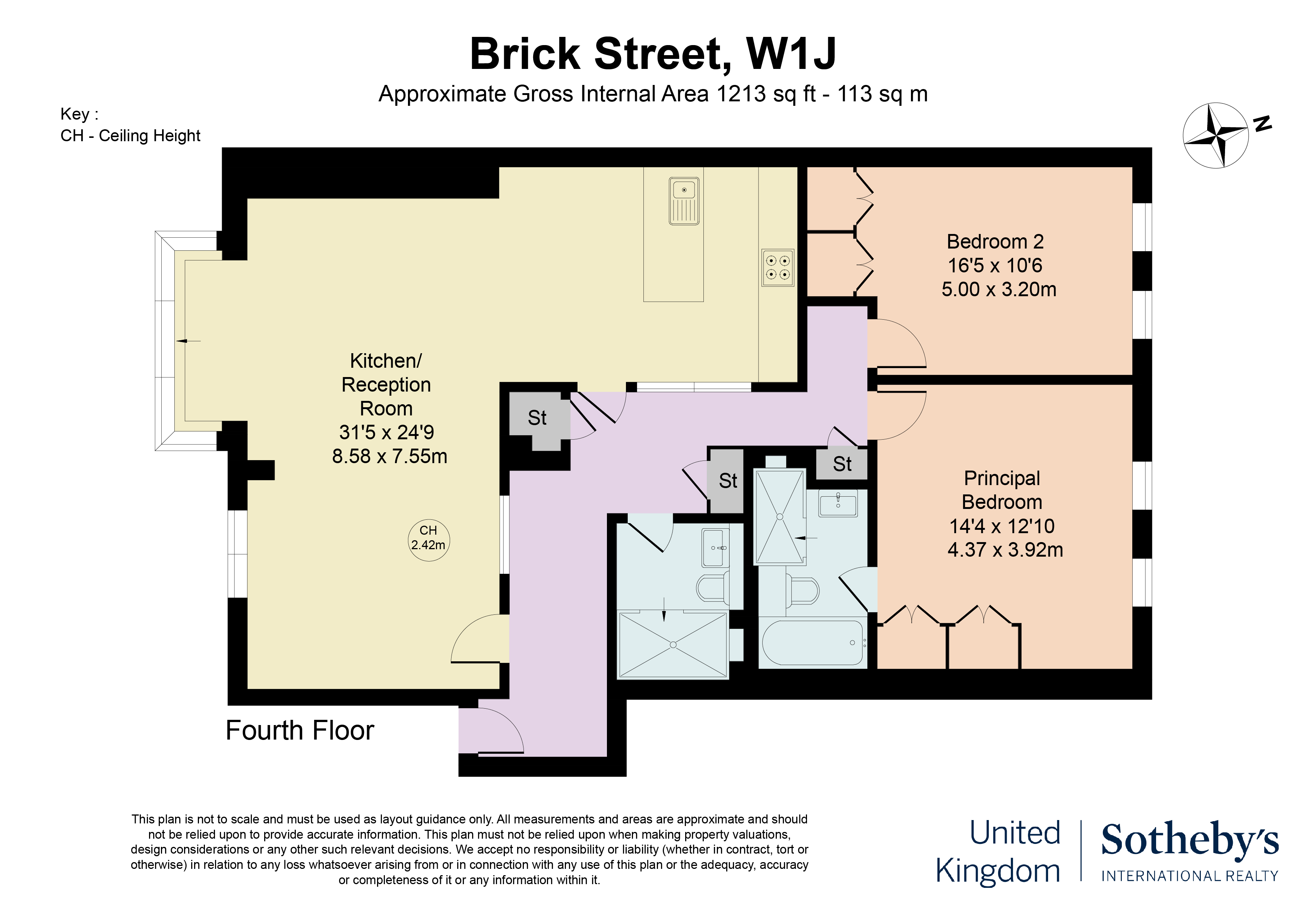 9, Brick Street, London floorplan
