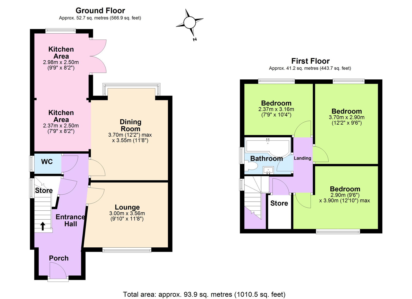 6, Golf Road, Nottingham floorplan