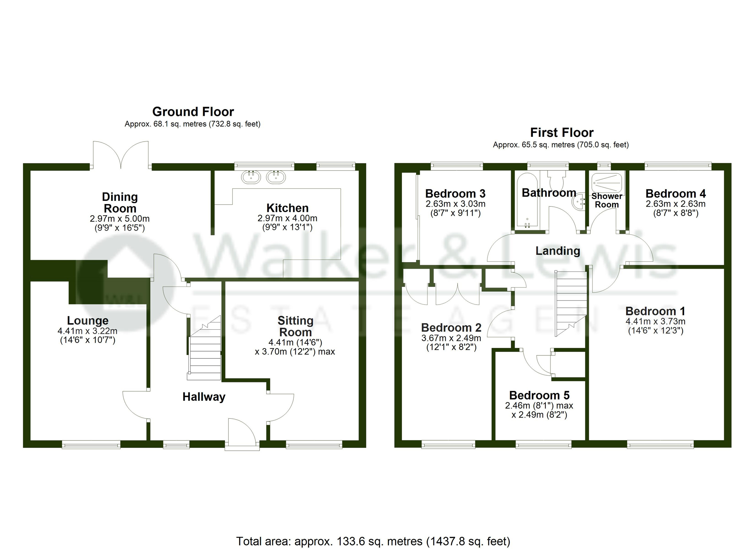 2 Priory Close, Pontypridd floorplan