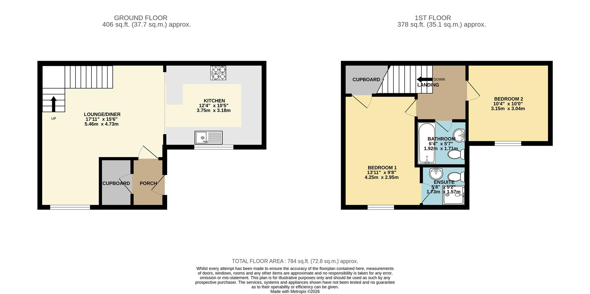 12, Jackson stables, Station road, Westgate-On-Sea floorplan