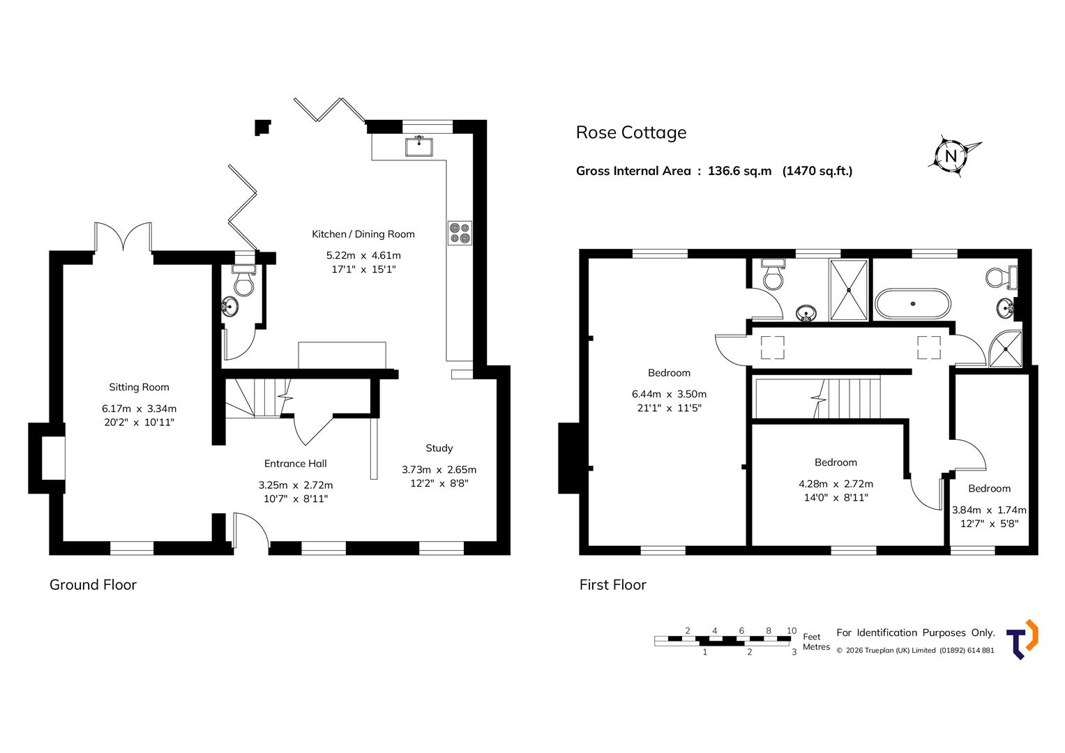 Rose Cottage, Lymden Lane, Wadhurst floorplan