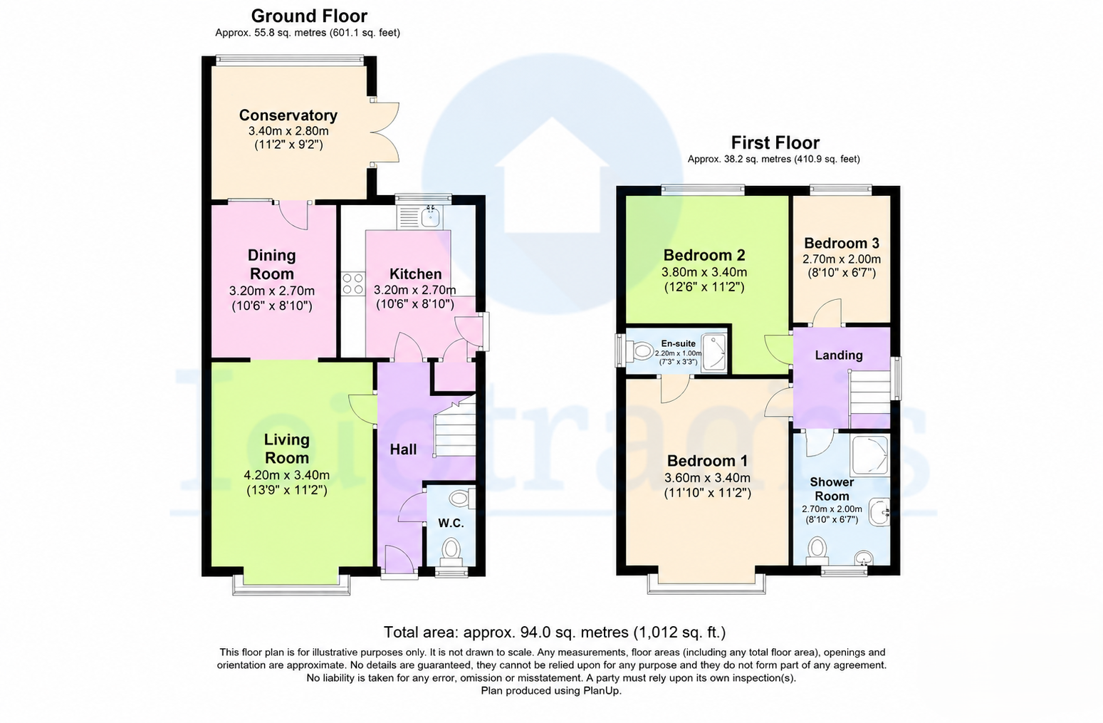 21, Mountbatten Way, Nottingham floorplan