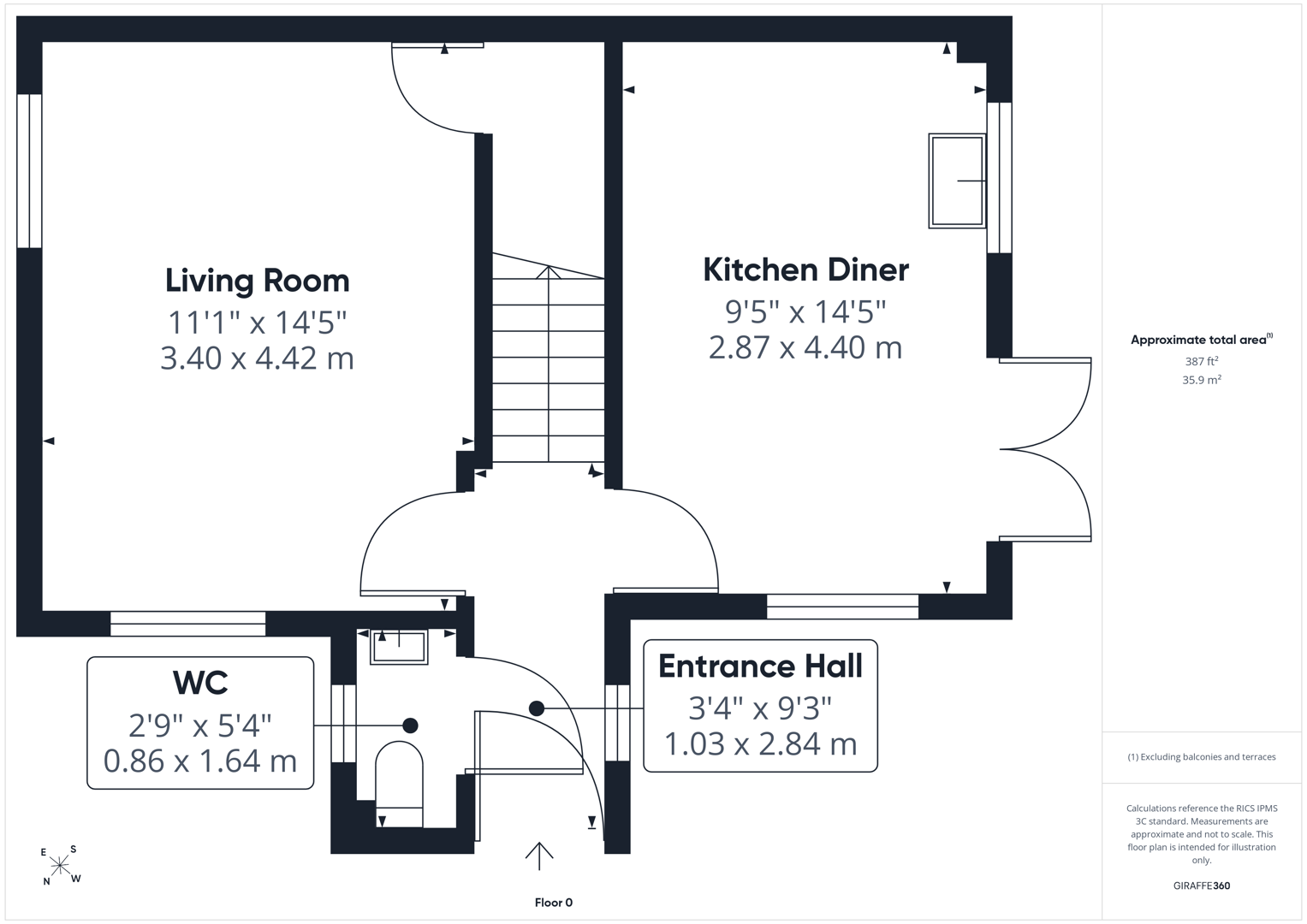 27, Oak Tree Way, Knottingley floorplan
