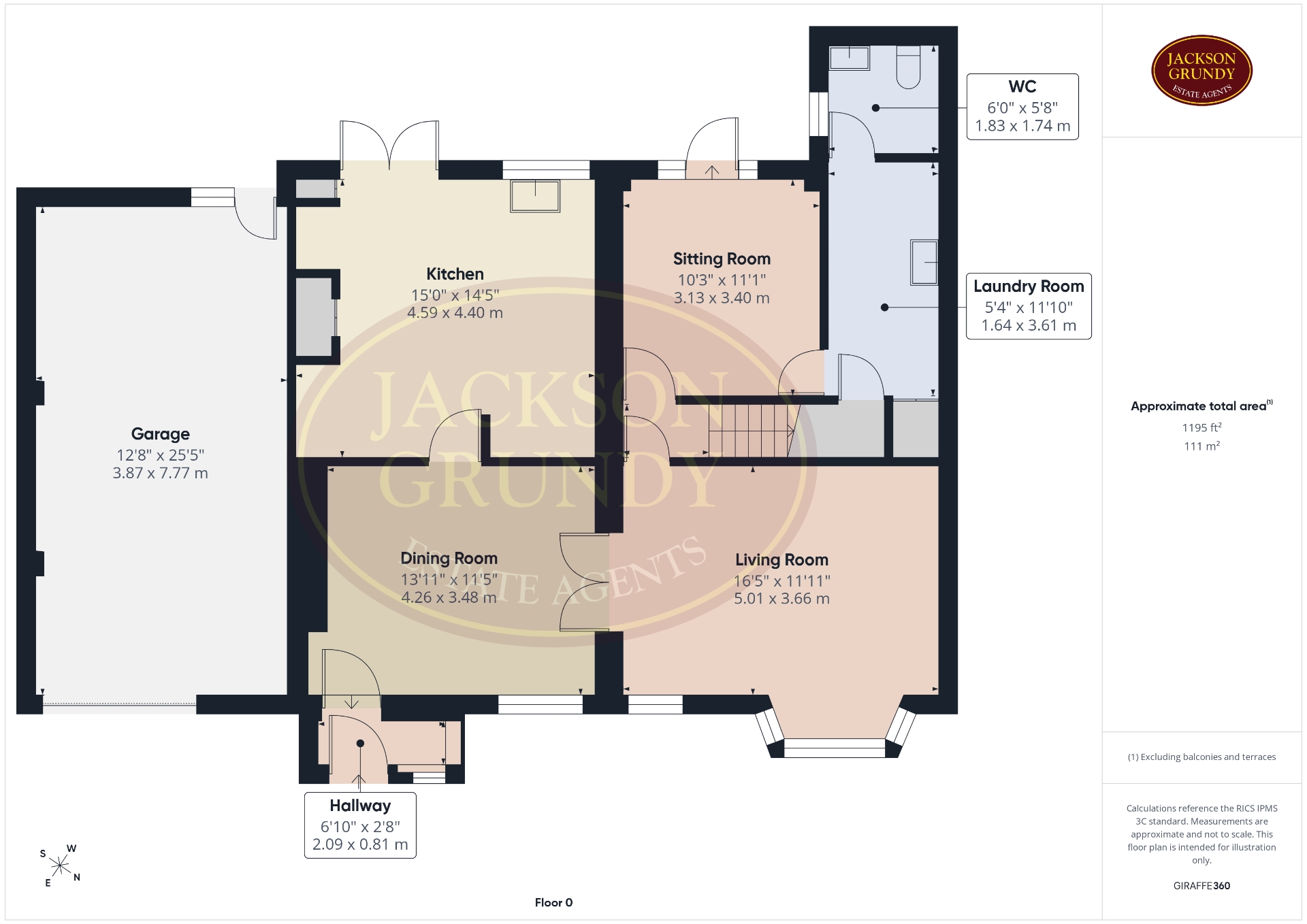 147, Kingsley Road, Northampton floorplan
