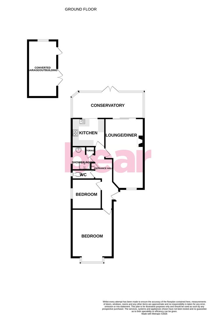 534, Prince Avenue, Westcliff-On-Sea floorplan
