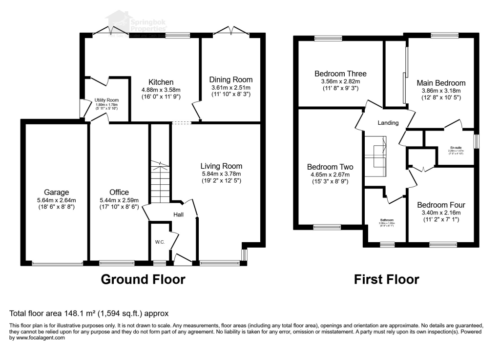 20, Sephton Drive, Coventry floorplan