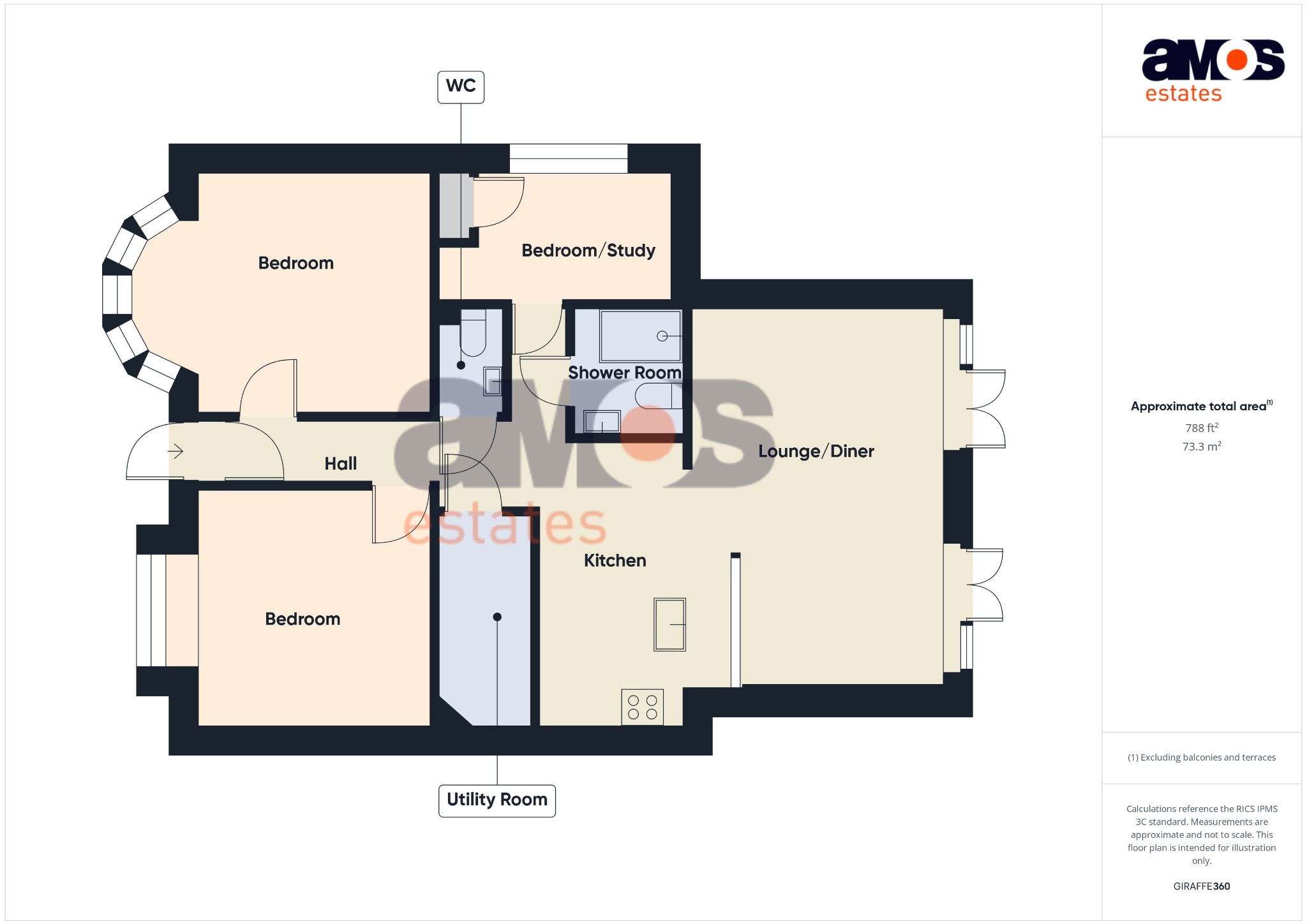 14 Southwold Crescent, Benfleet, Essex floorplan