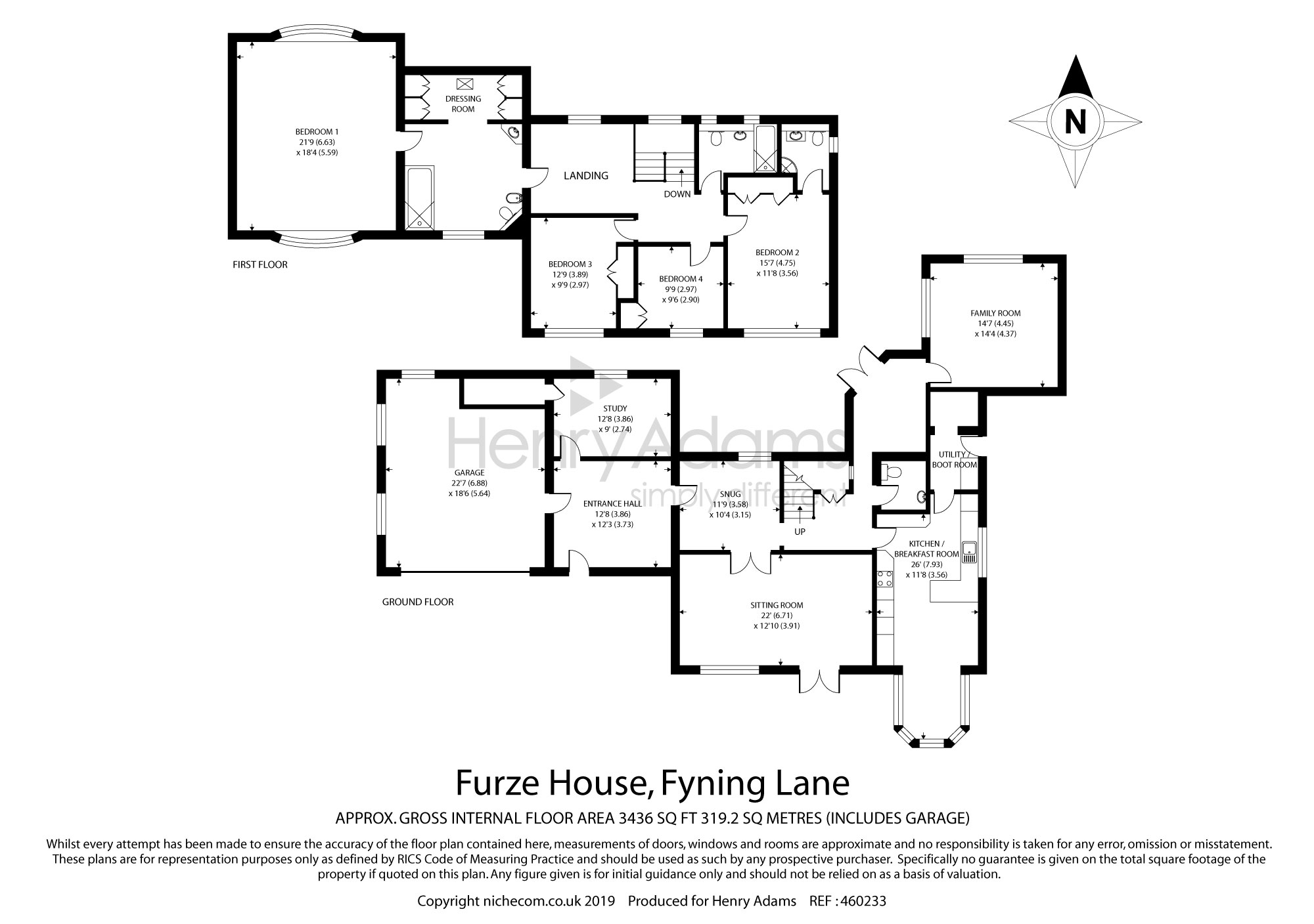 4 Bedrooms Detached house for sale in Fyning Lane, Rogate GU31