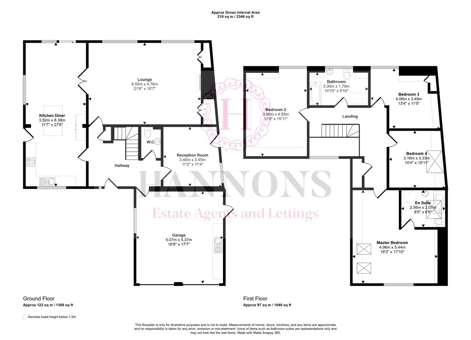 6, Woodhouse Road, Loughborough floorplan