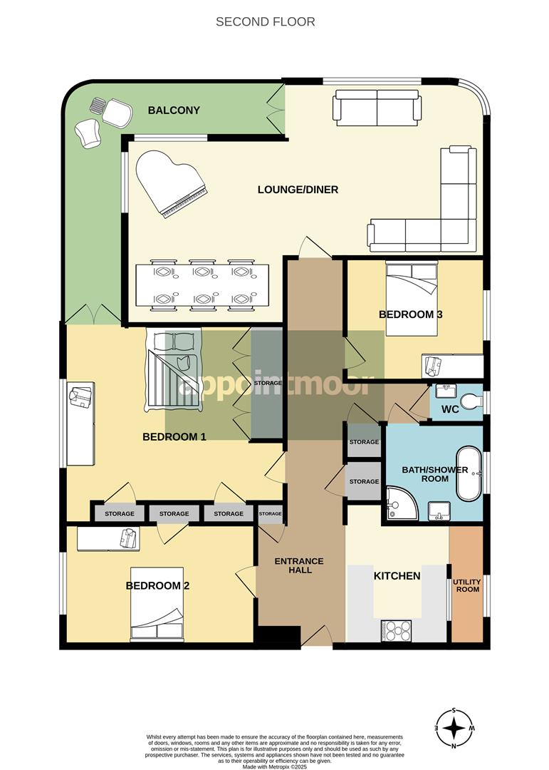 Flat A5, 2, Argyll House, Seaforth Road, Westcliff-On-Sea floorplan